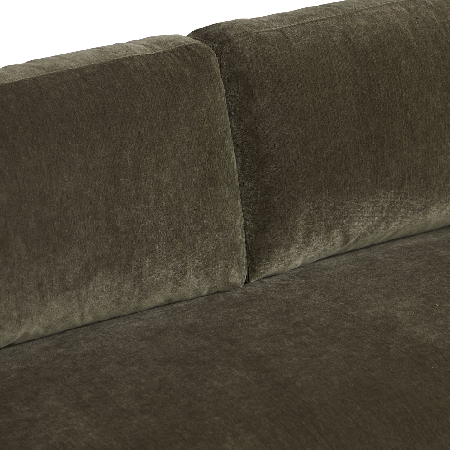 Capri 99" Velvet Sofa | Lume Green