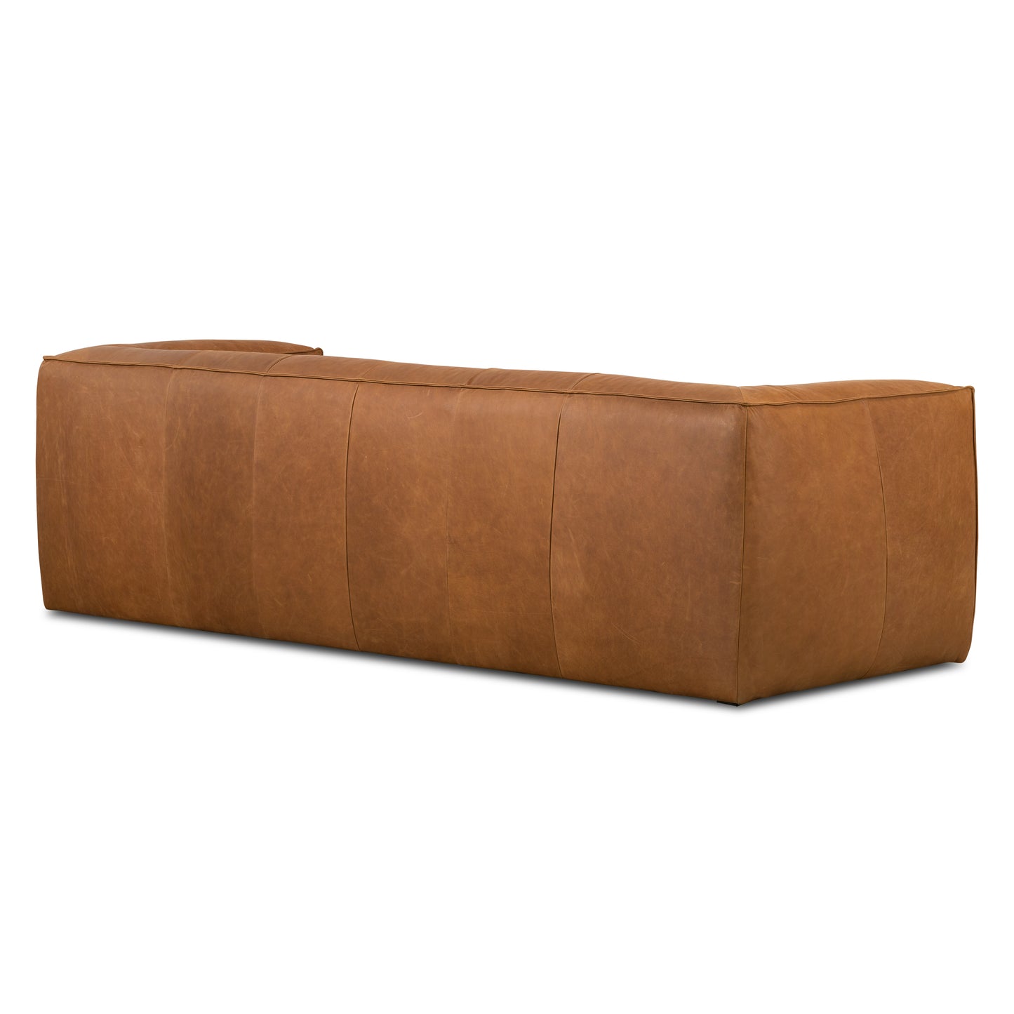 Capa 96.5" Leather Sofa | Saddle Tan
