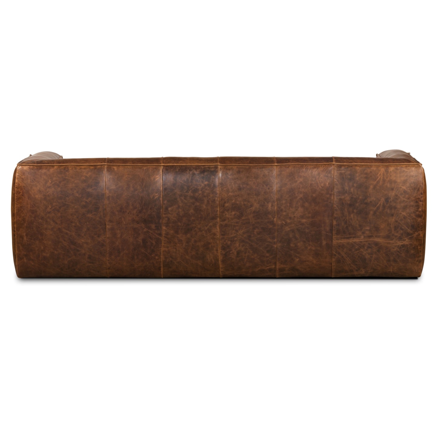 Capa 96.5" Leather Sofa | Chocolate Brown