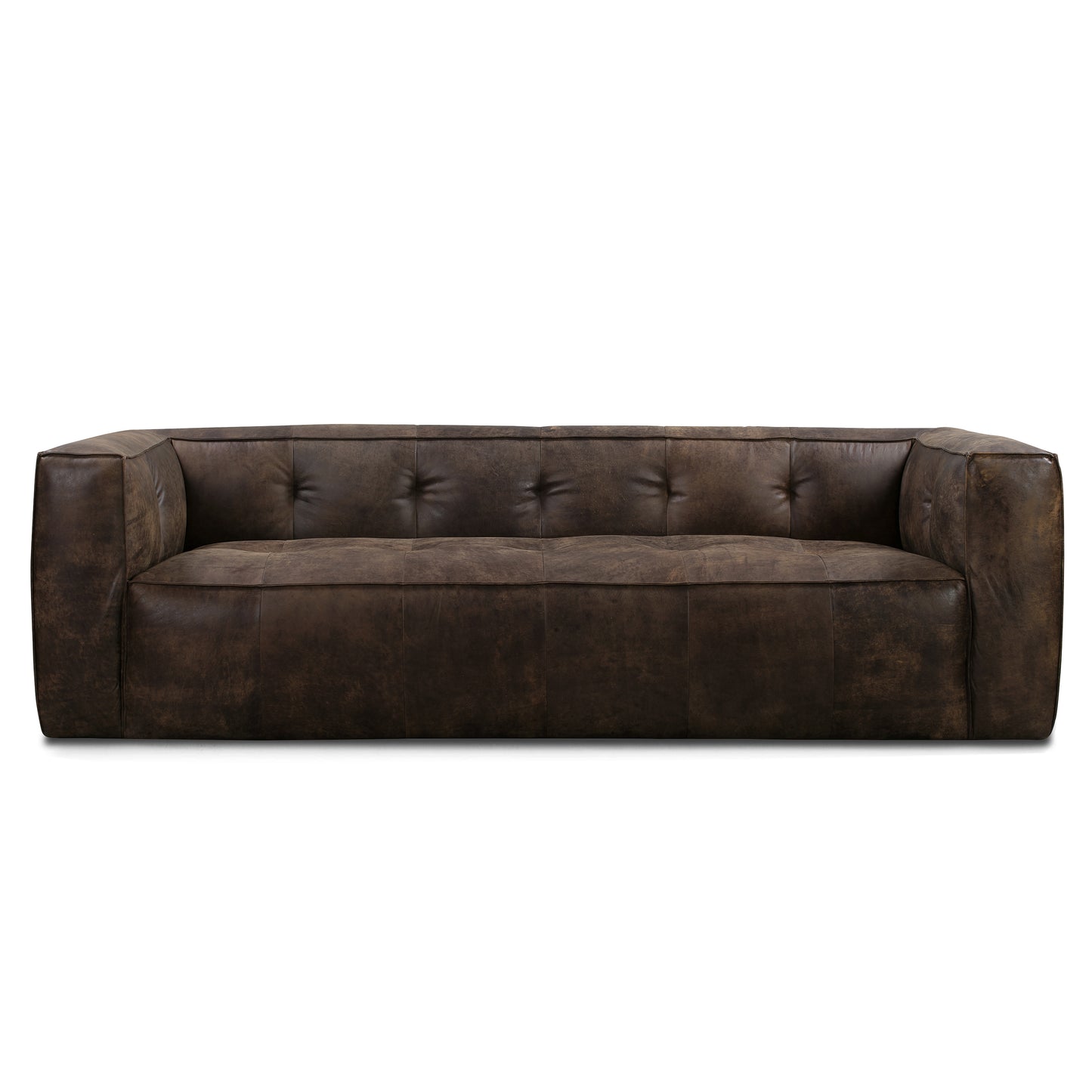 Capa 96.5" Leather Sofa | Outback Brown