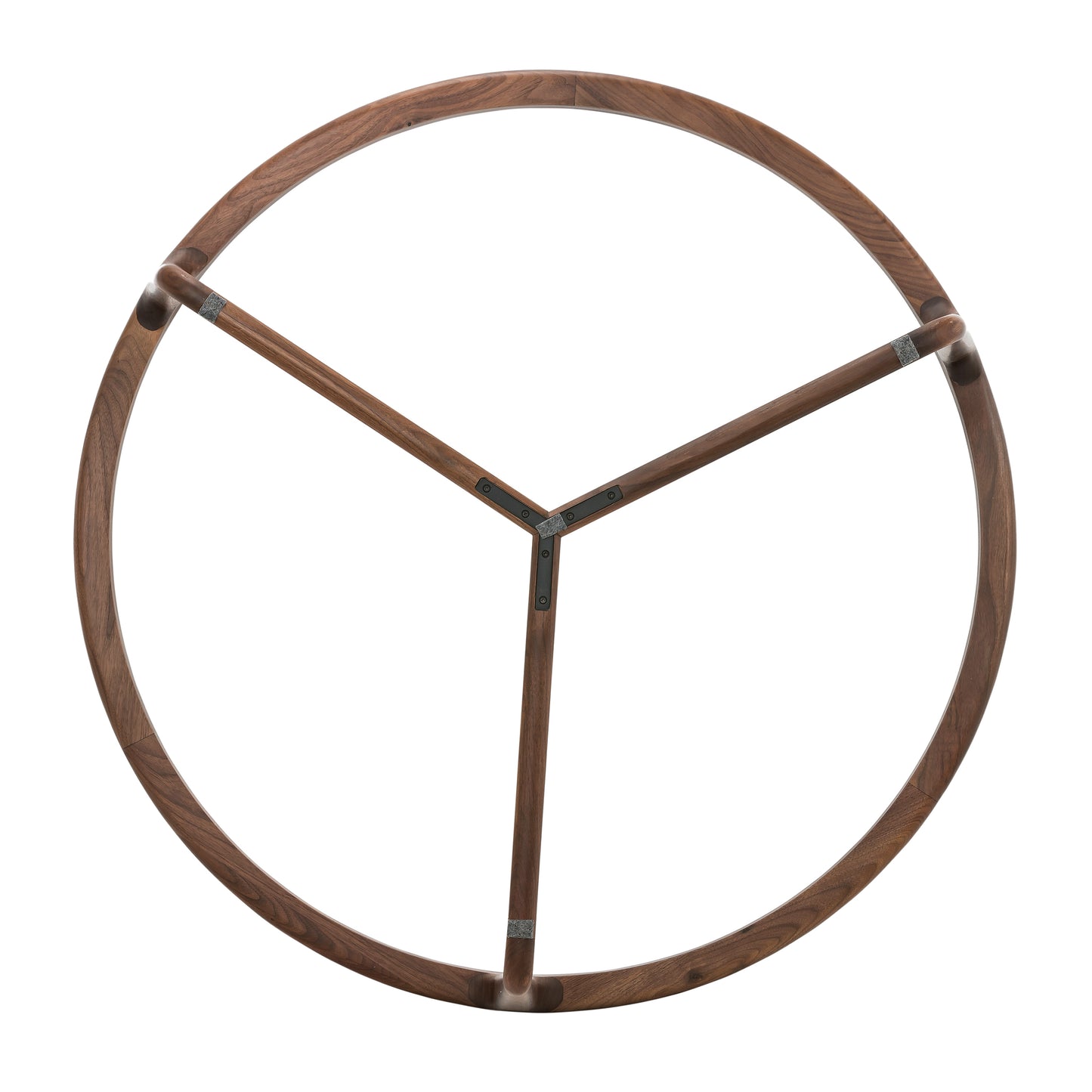 Ciro Round Coffee Table | Walnut