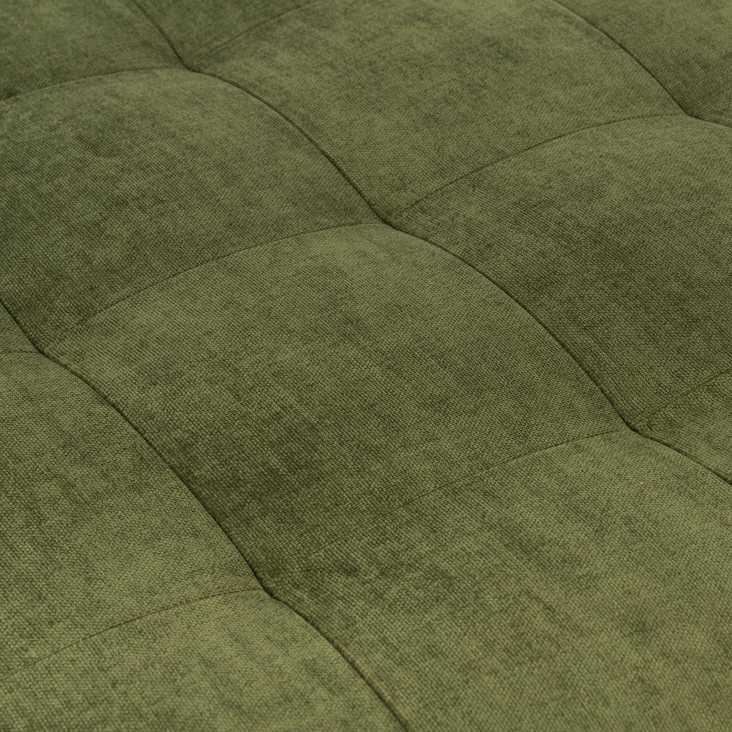 Napa Velvet Ottoman | Distressed Green