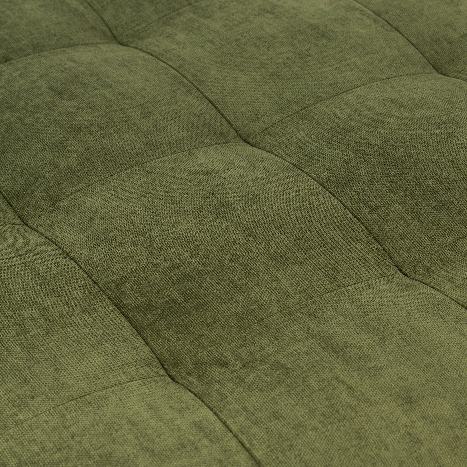 Napa Velvet Ottoman | Distressed Green 