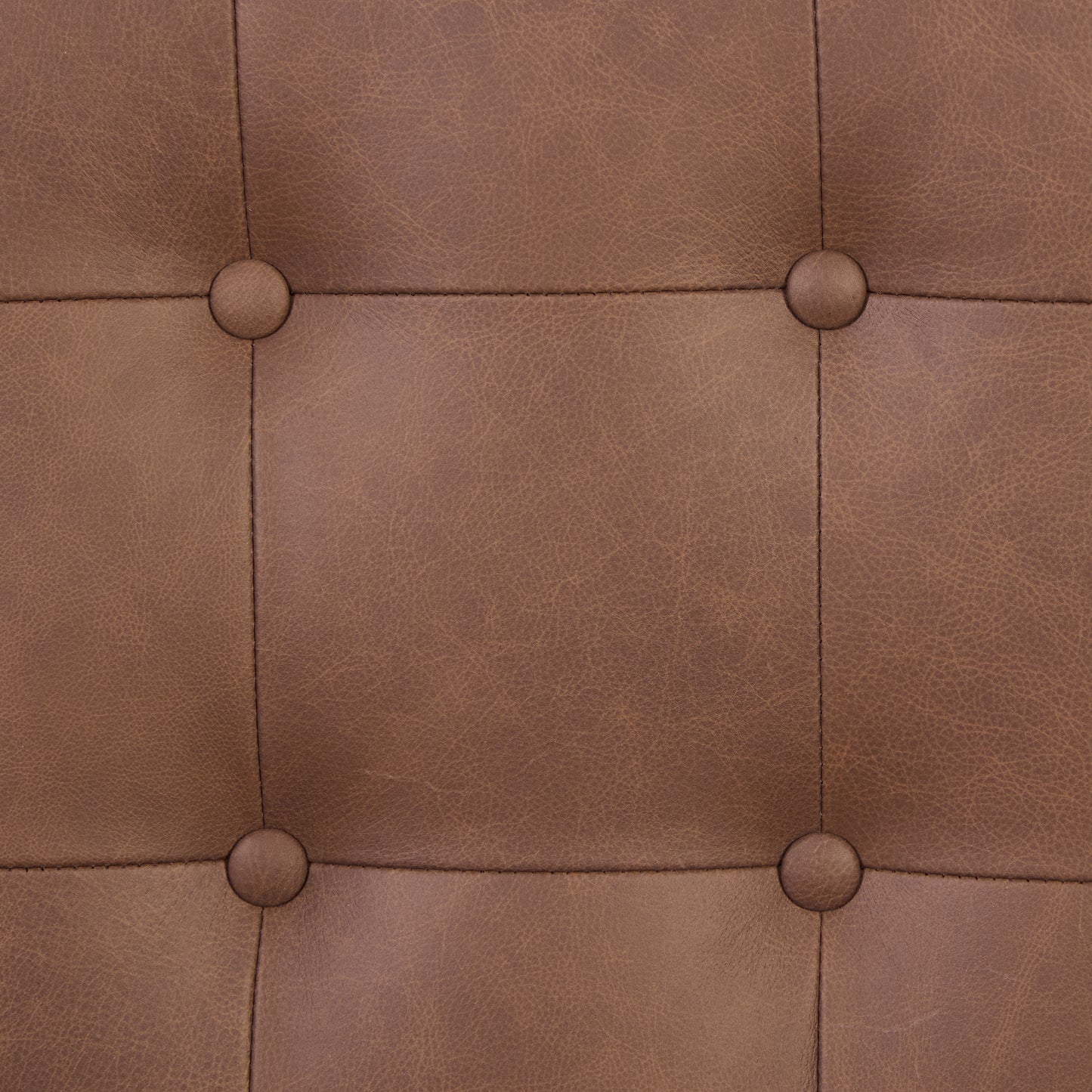 Gus Leather Lounge Chair | Caramel Brown