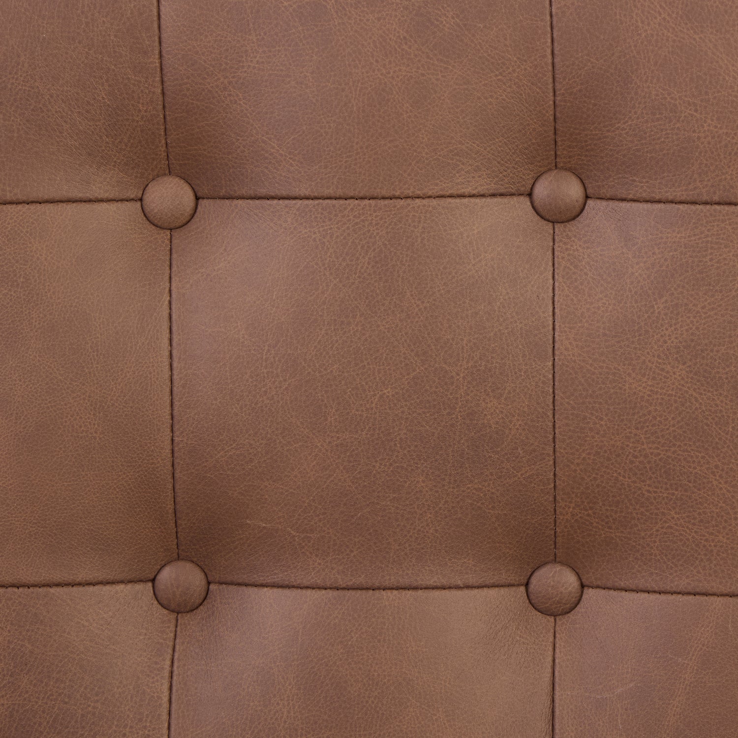 Gus Leather Lounge Chair | Caramel Brown 
