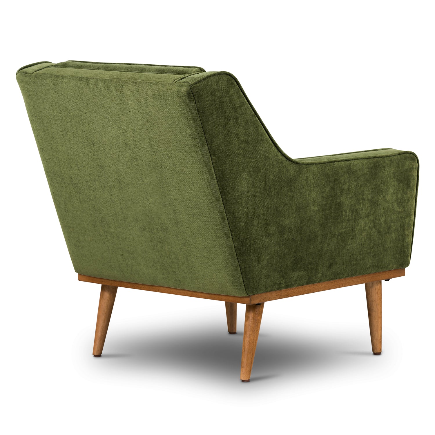Gus Fabric Lounge Chair | Distressed Green 