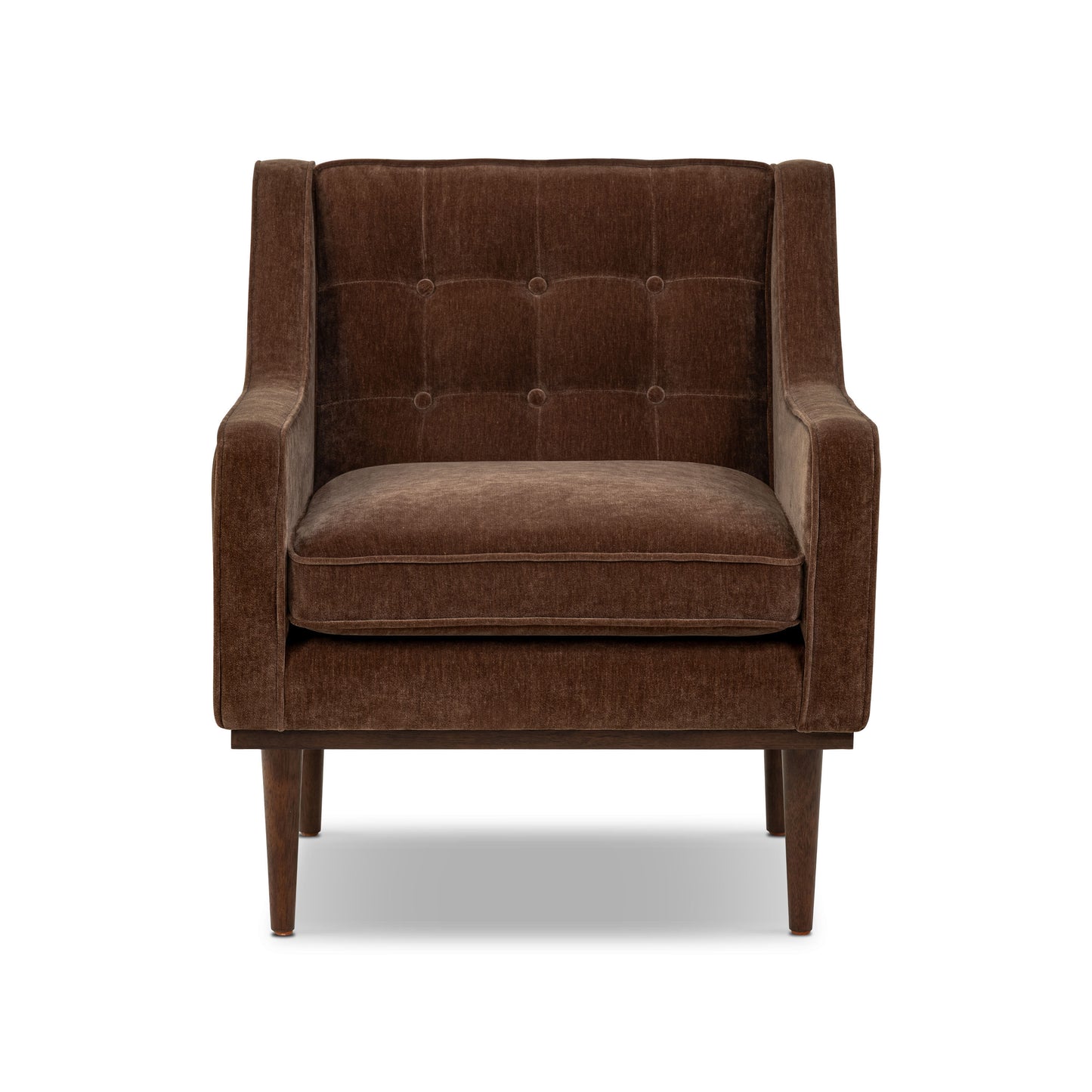 Gus Fabric Lounge Chair | Bronzer Brown