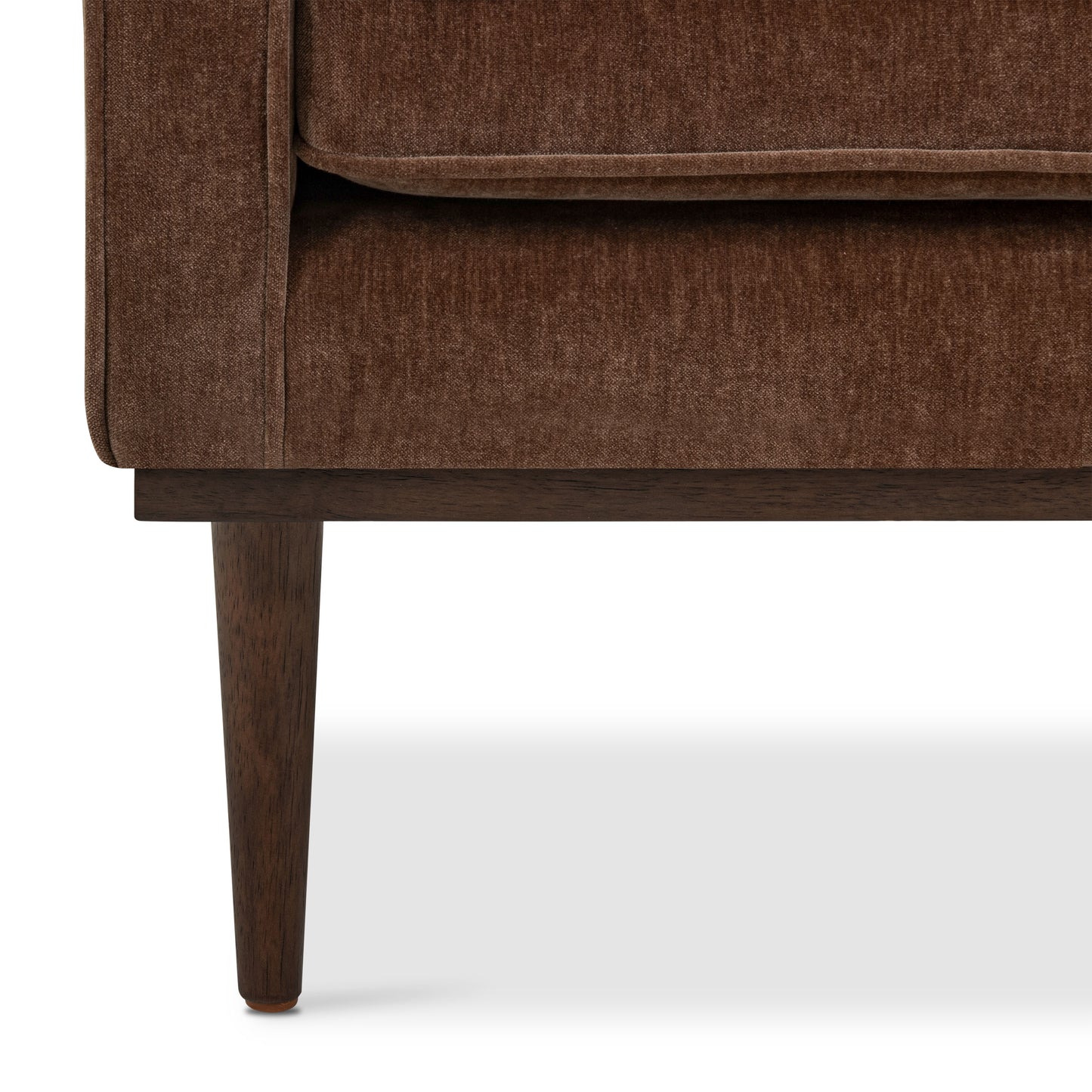Gus Fabric Lounge Chair | Bronzer Brown