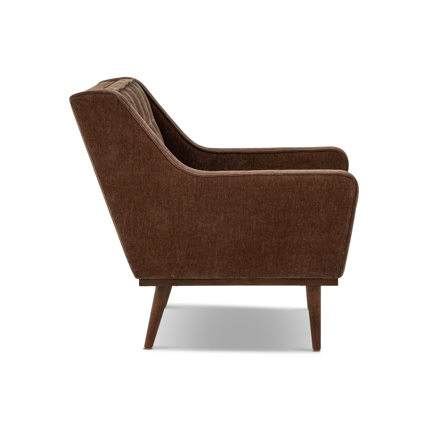 Gus Fabric Lounge Chair | Bronzer Brown 