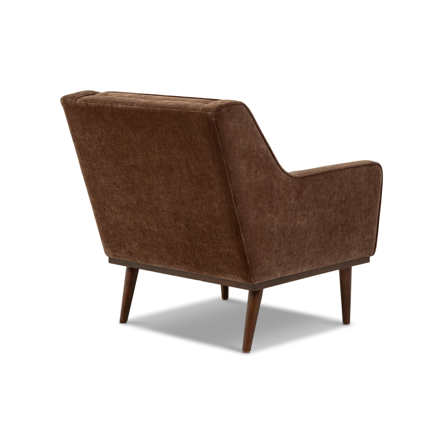 Gus Fabric Lounge Chair | Bronzer Brown