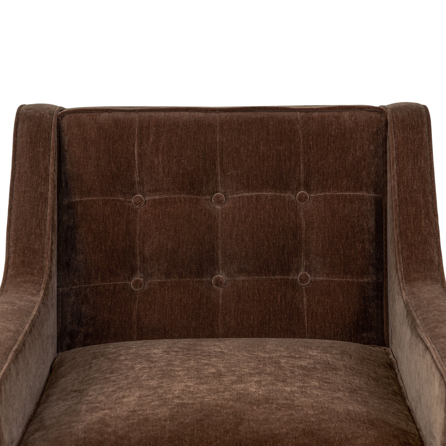 Gus Fabric Lounge Chair | Bronzer Brown
