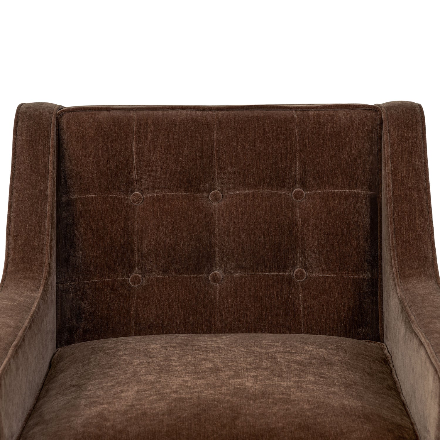 Gus Fabric Lounge Chair | Bronzer Brown 