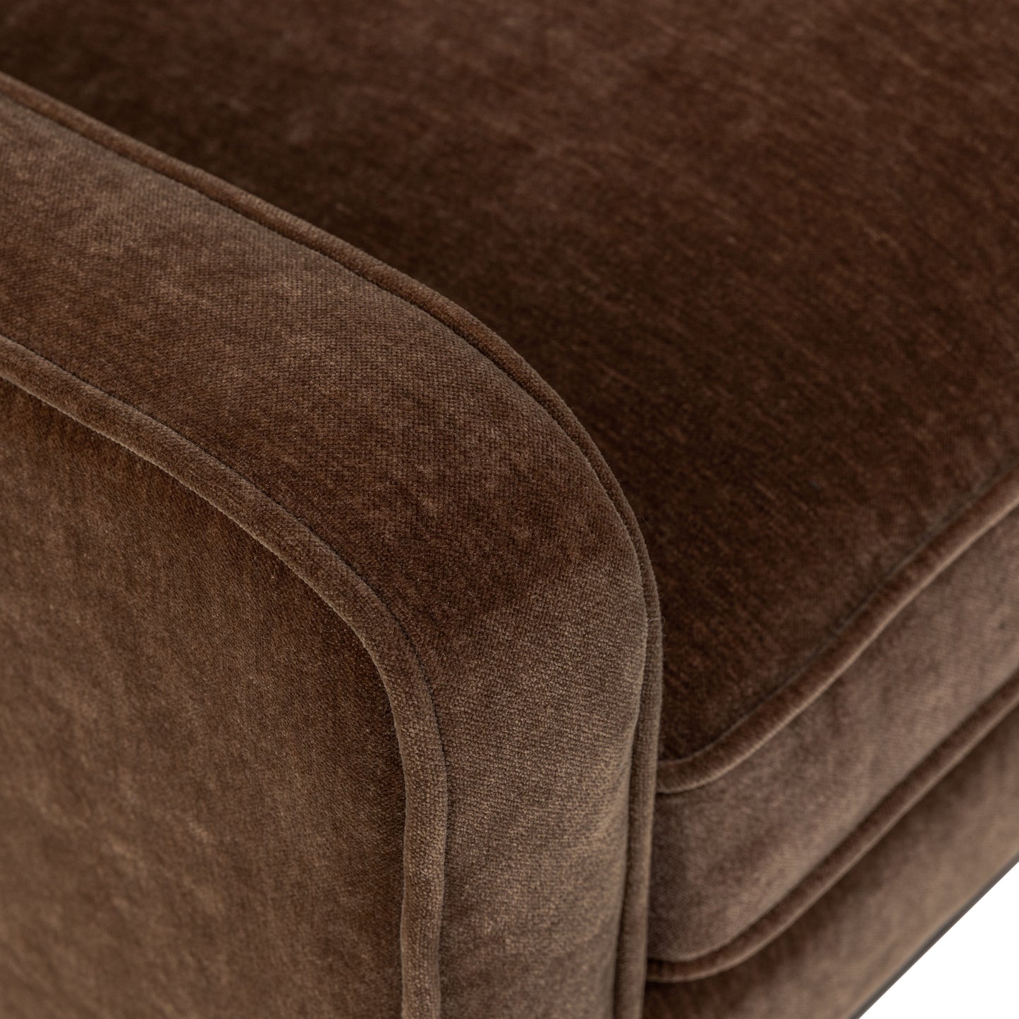Gus Fabric Lounge Chair | Bronzer Brown