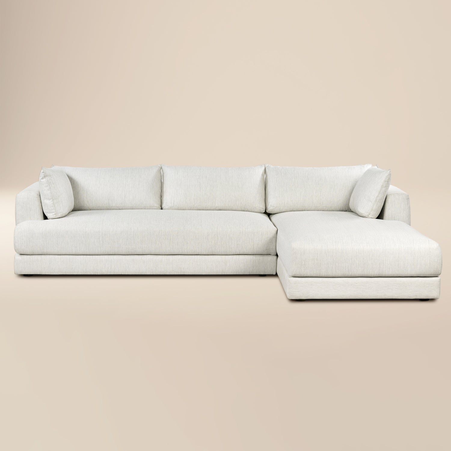 Marcel Right-Facing Sectional | Bright Ash 