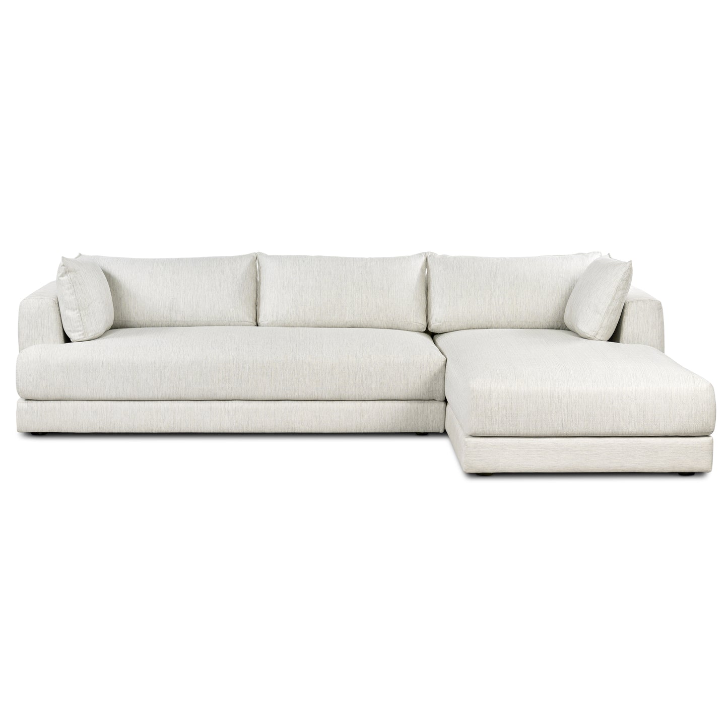 Marcel Right-Facing Sectional | Bright Ash