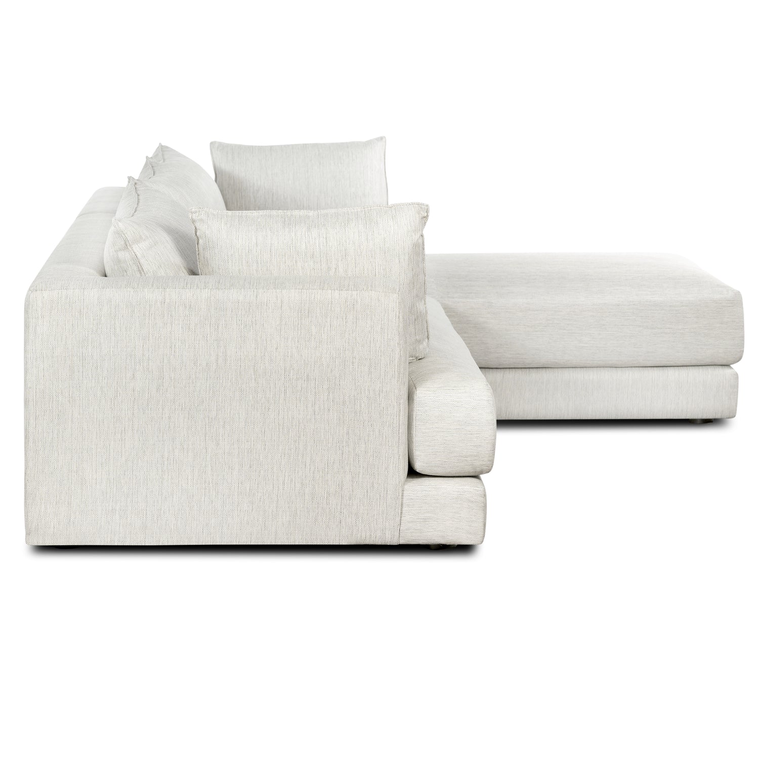 Marcel Right-Facing Sectional | Bright Ash 