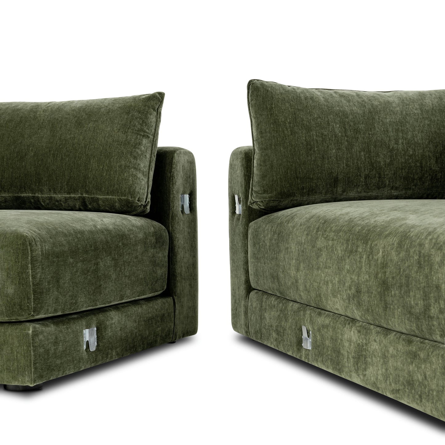 Marcel 122” Right-Facing Chaise Sectional | Sagano Green