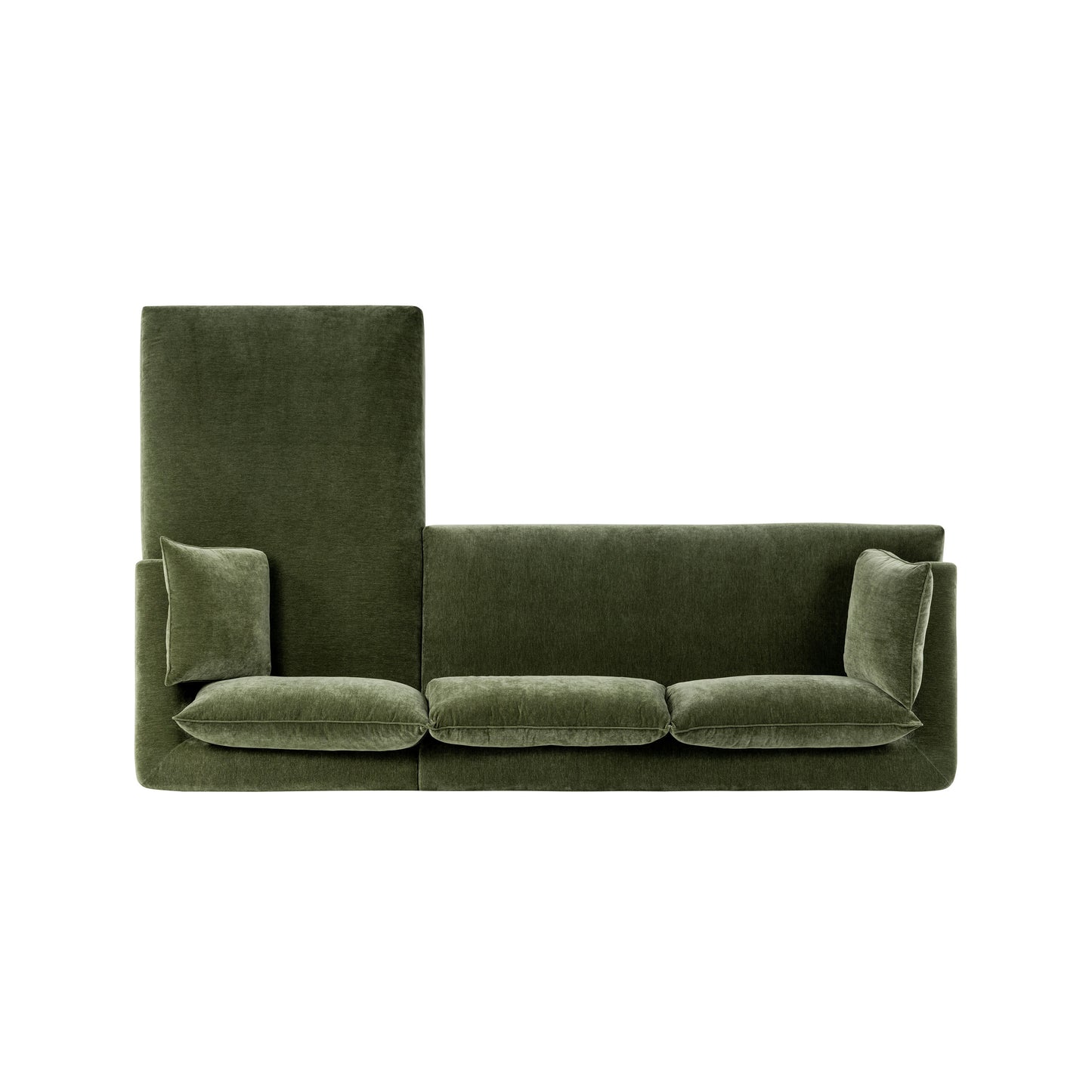 Marcel 122” Right-Facing Chaise Sectional | Sagano Green