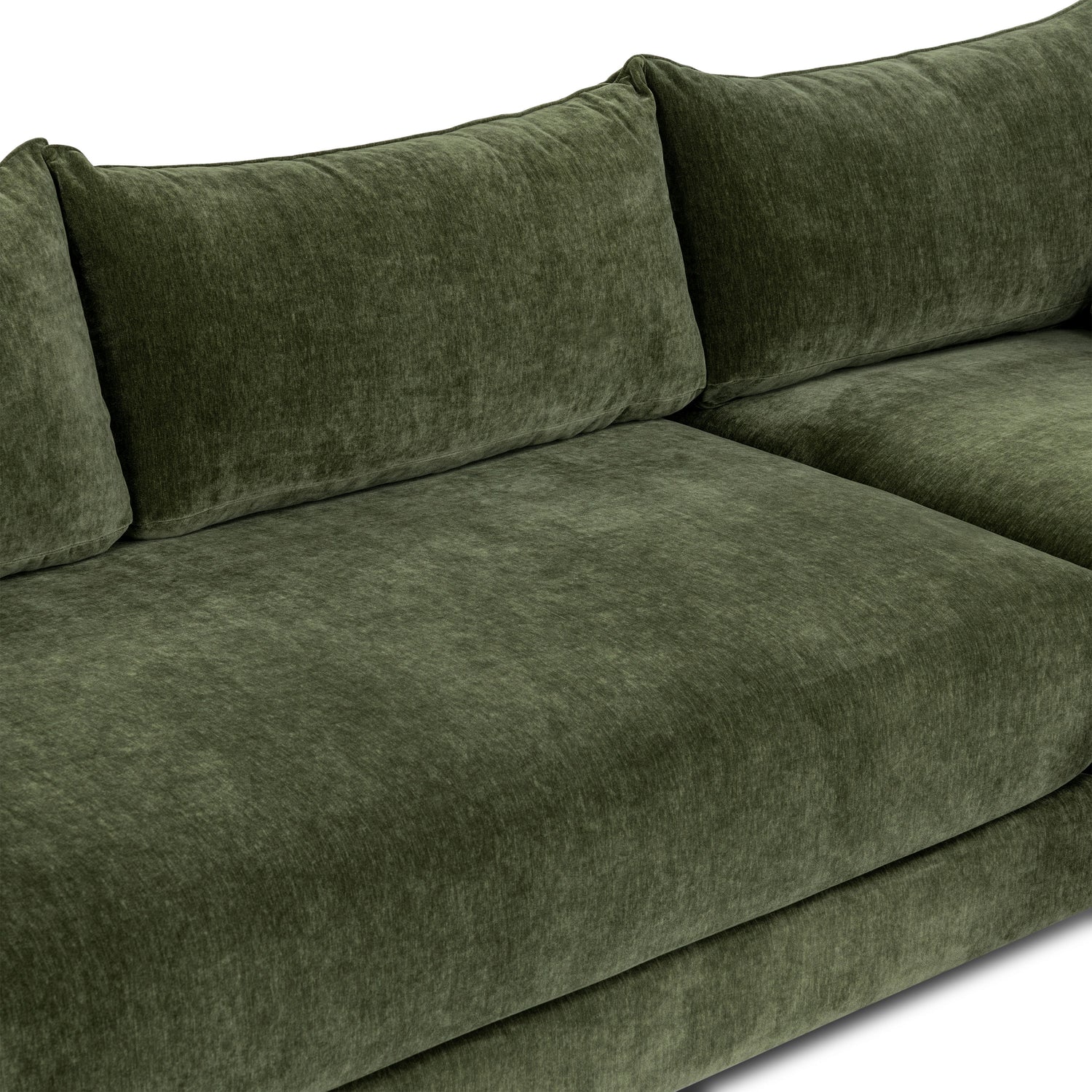 Marcel 122” Right-Facing Chaise Sectional | Sagano Green 