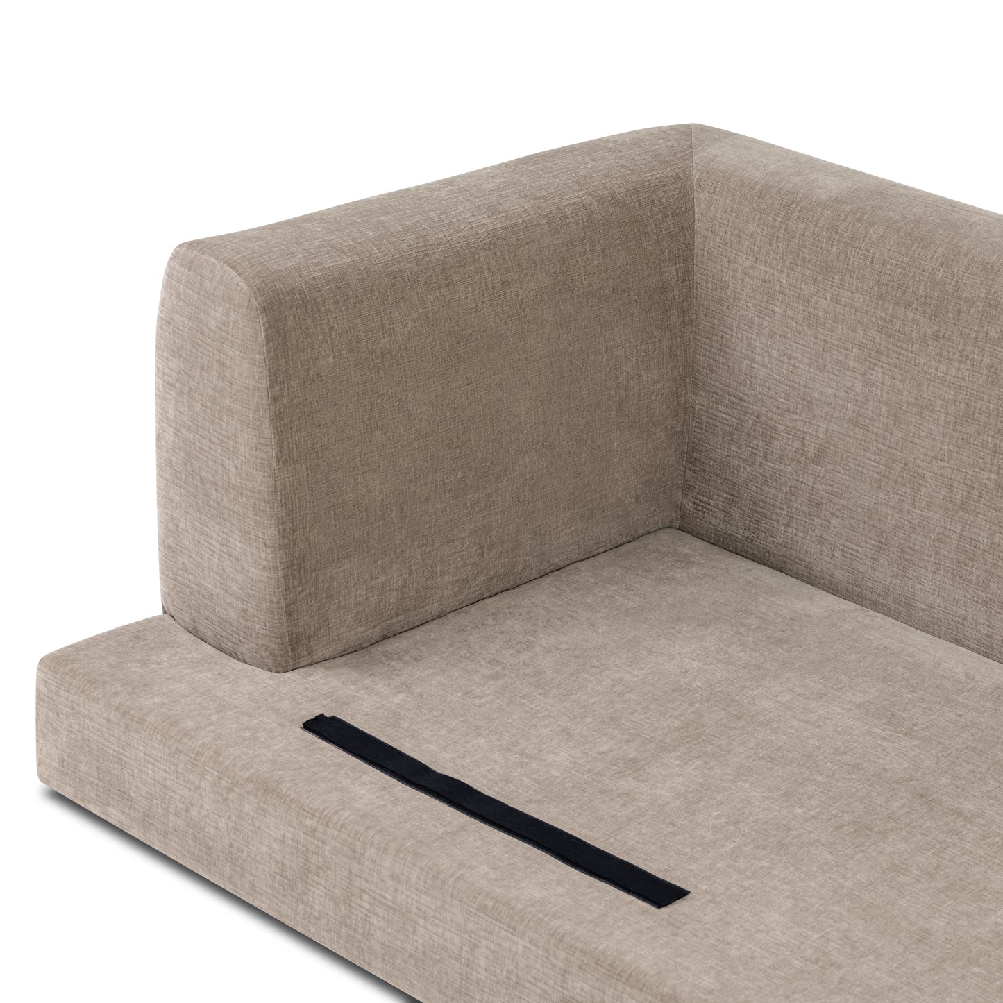 Marcel Right-Facing Sectional | Taupe Brown