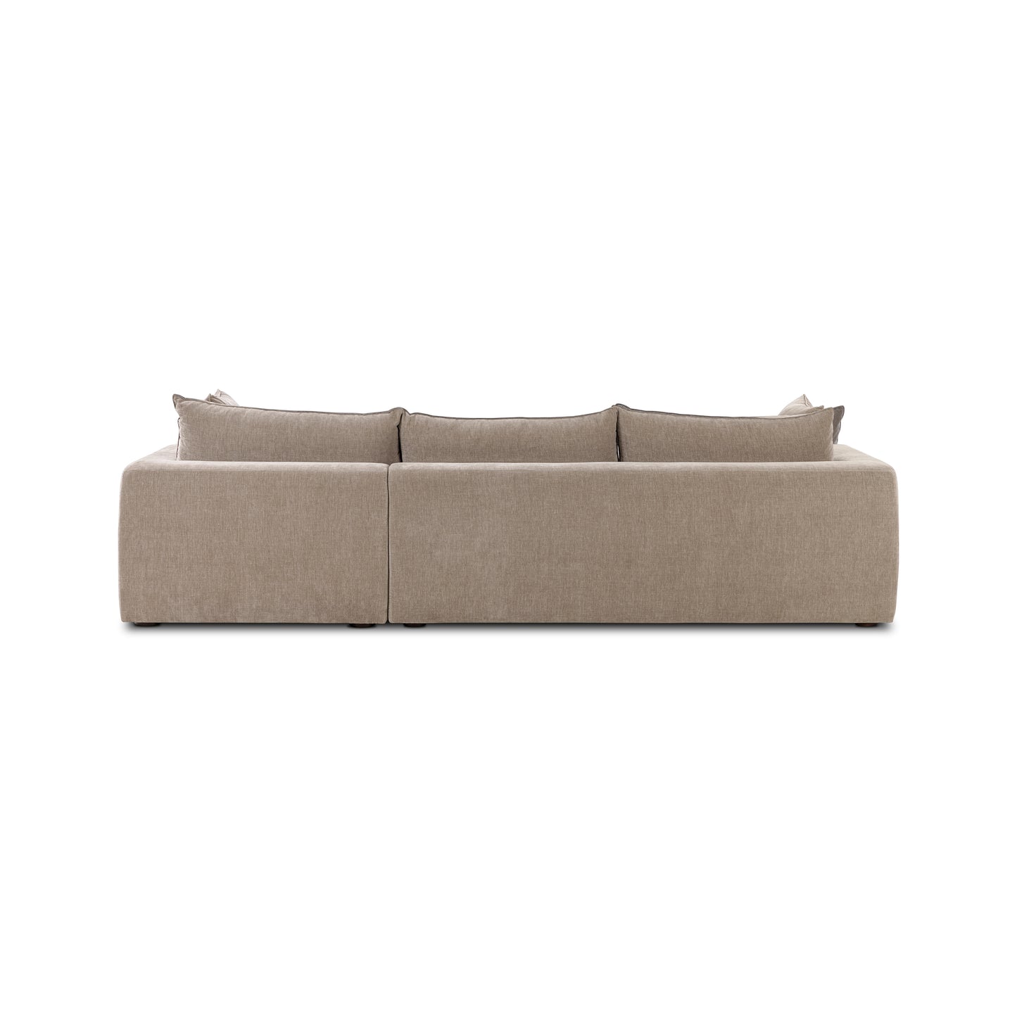 Marcel Right-Facing Sectional | Taupe Brown