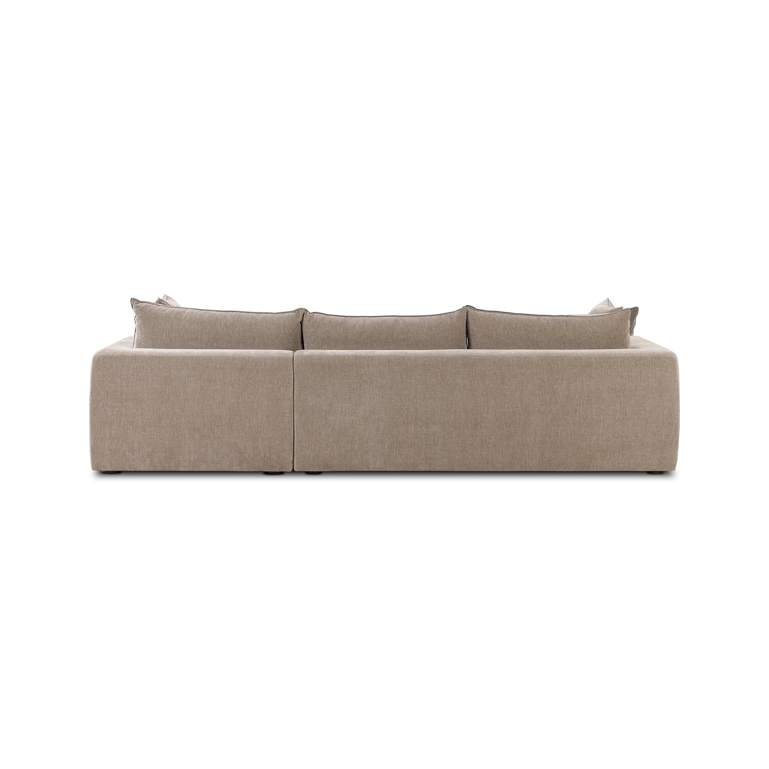 Marcel Right-Facing Sectional | Taupe Brown 