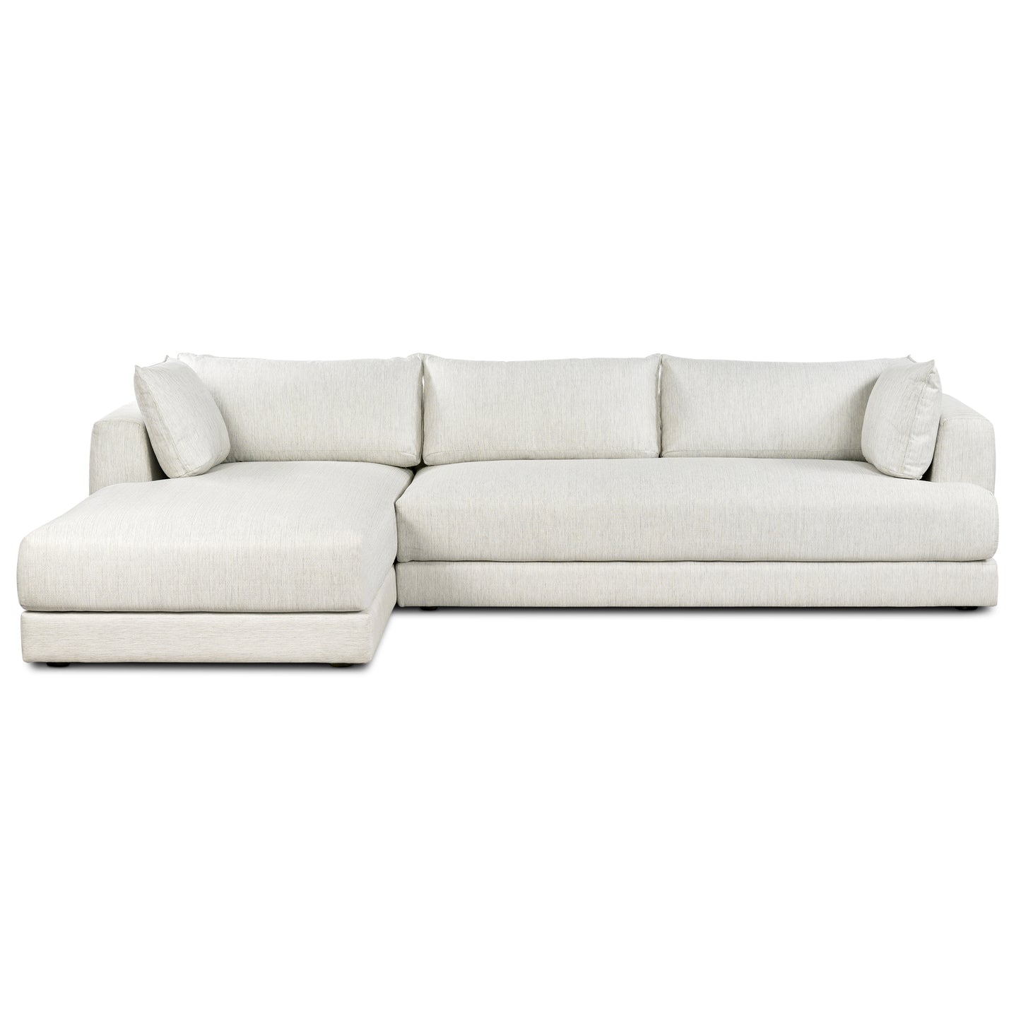 Marcel Left-Facing Sectional | Bright Ash