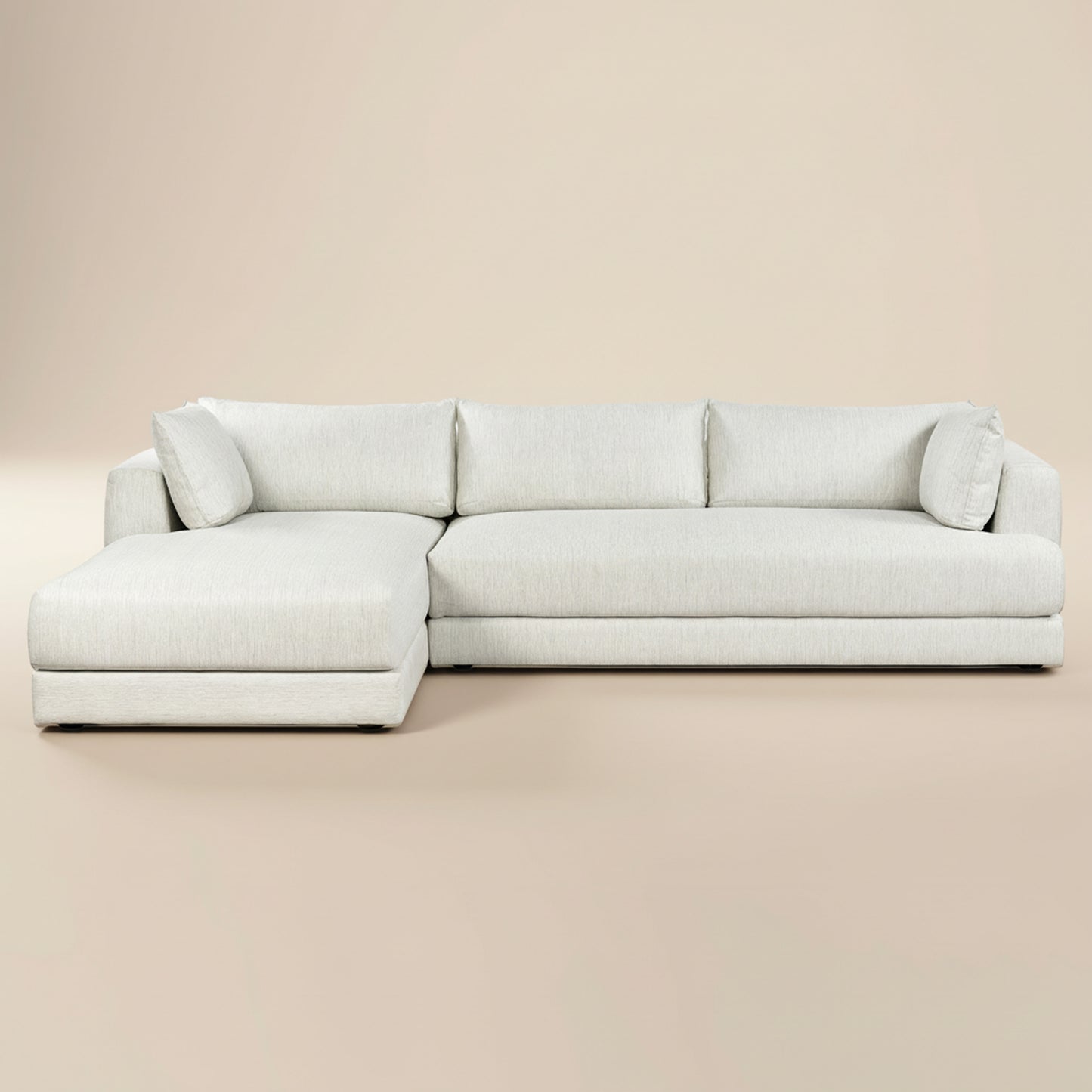 Marcel Left-Facing Sectional | Bright Ash