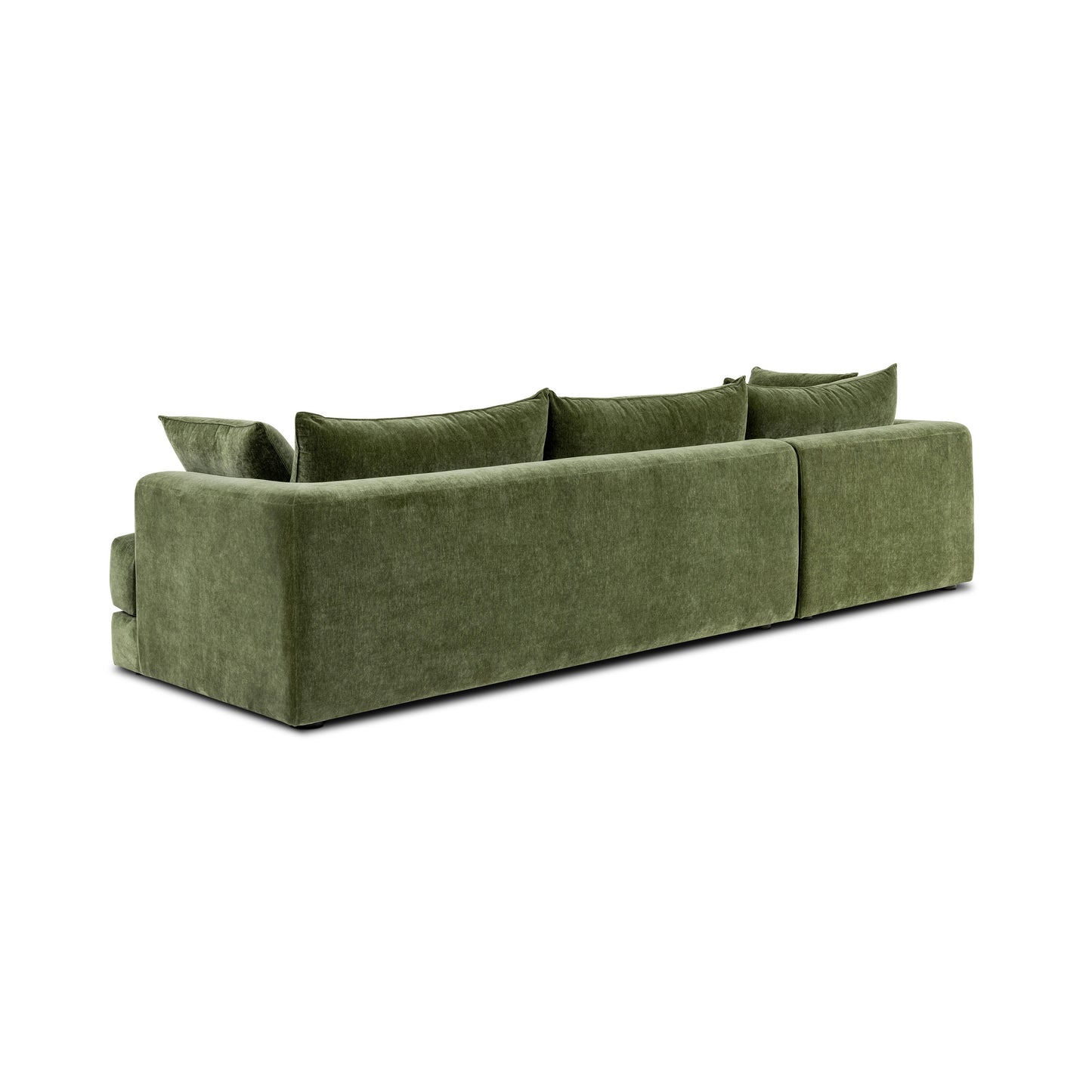 Marcel 122" Left-Facing Sectional | Sagano Green