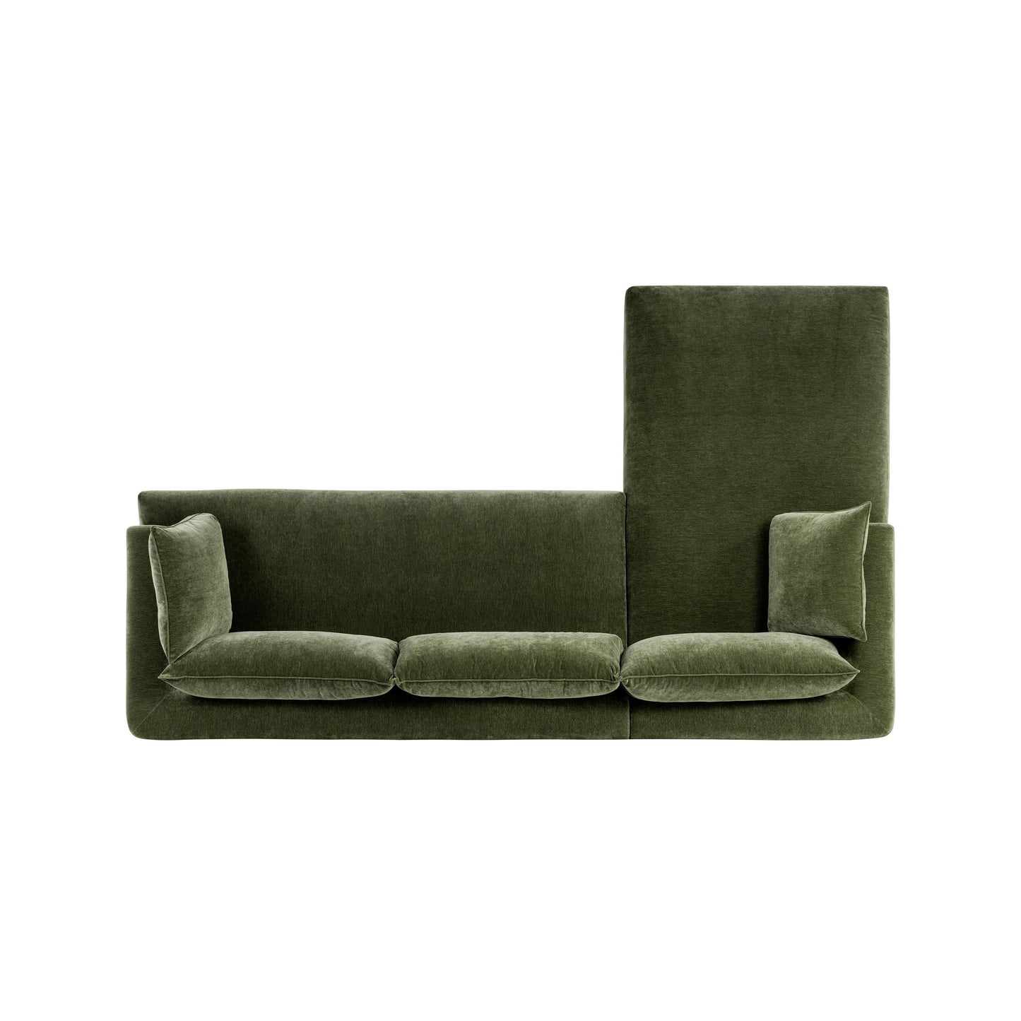 Marcel 122" Left-Facing Sectional | Sagano Green
