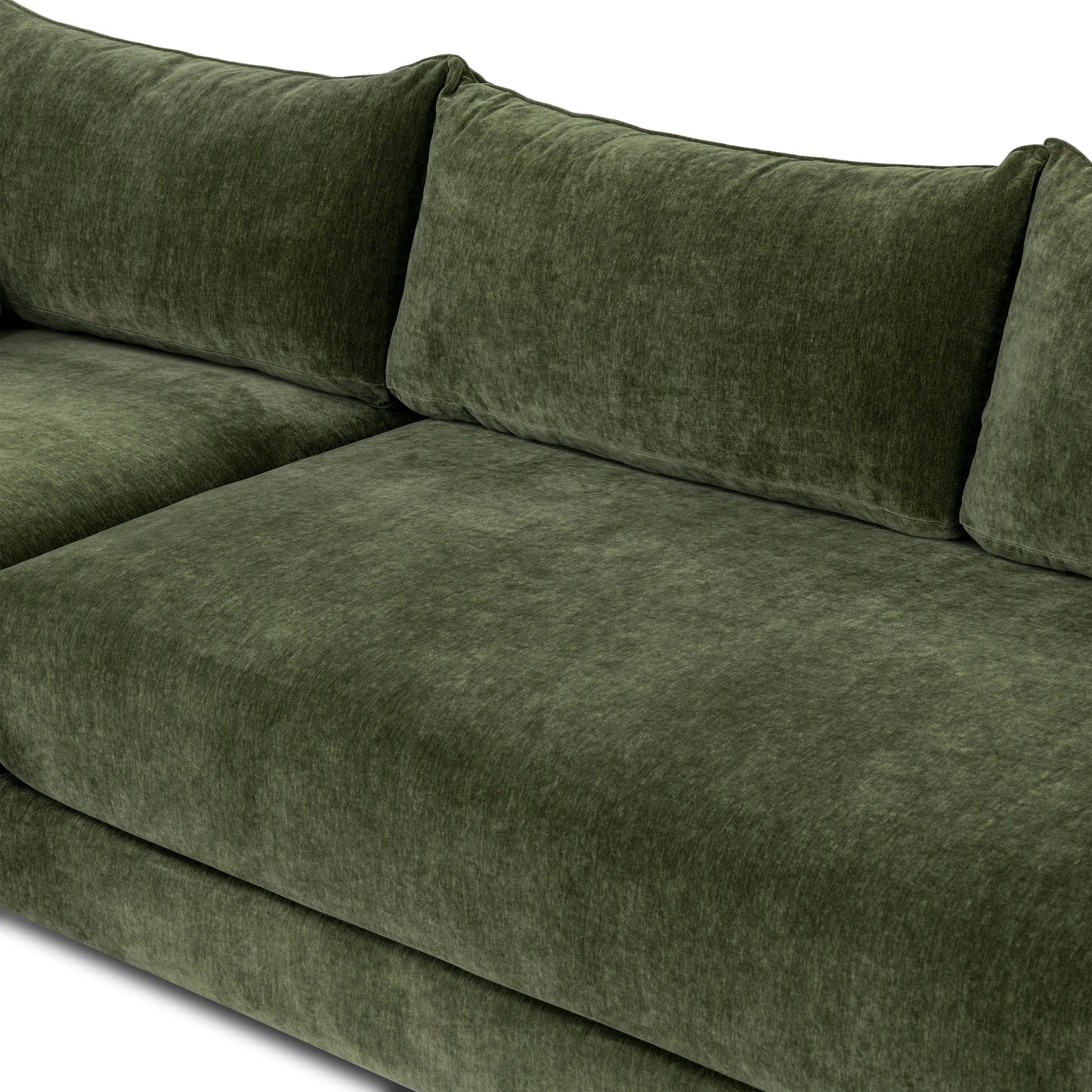 Marcel 122" Left-Facing Sectional | Sagano Green