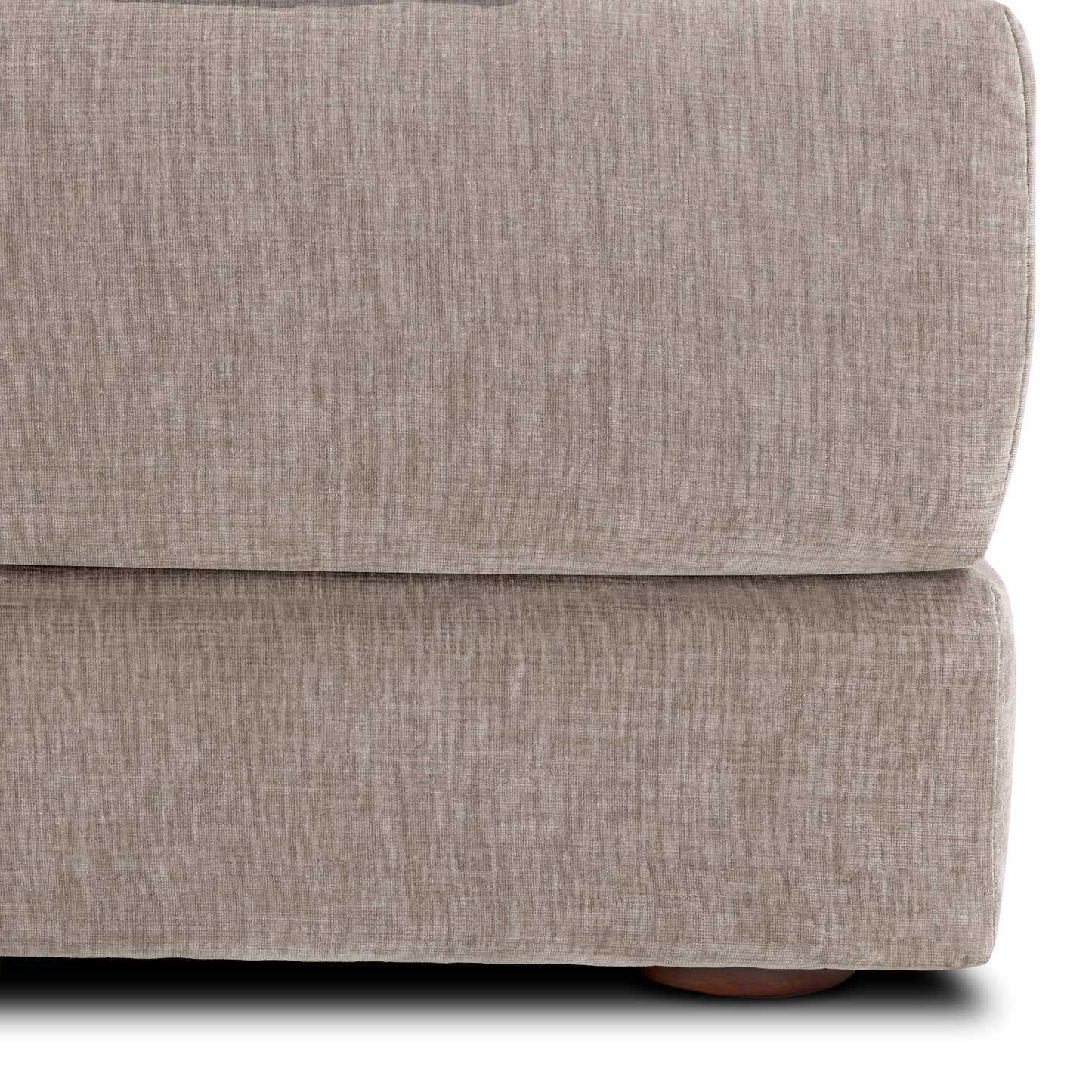 Marcel Left-Facing Sectional | Taupe Brown