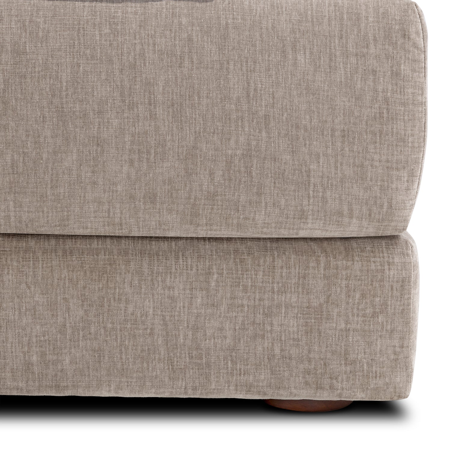 Marcel Left-Facing Sectional | Taupe Brown 