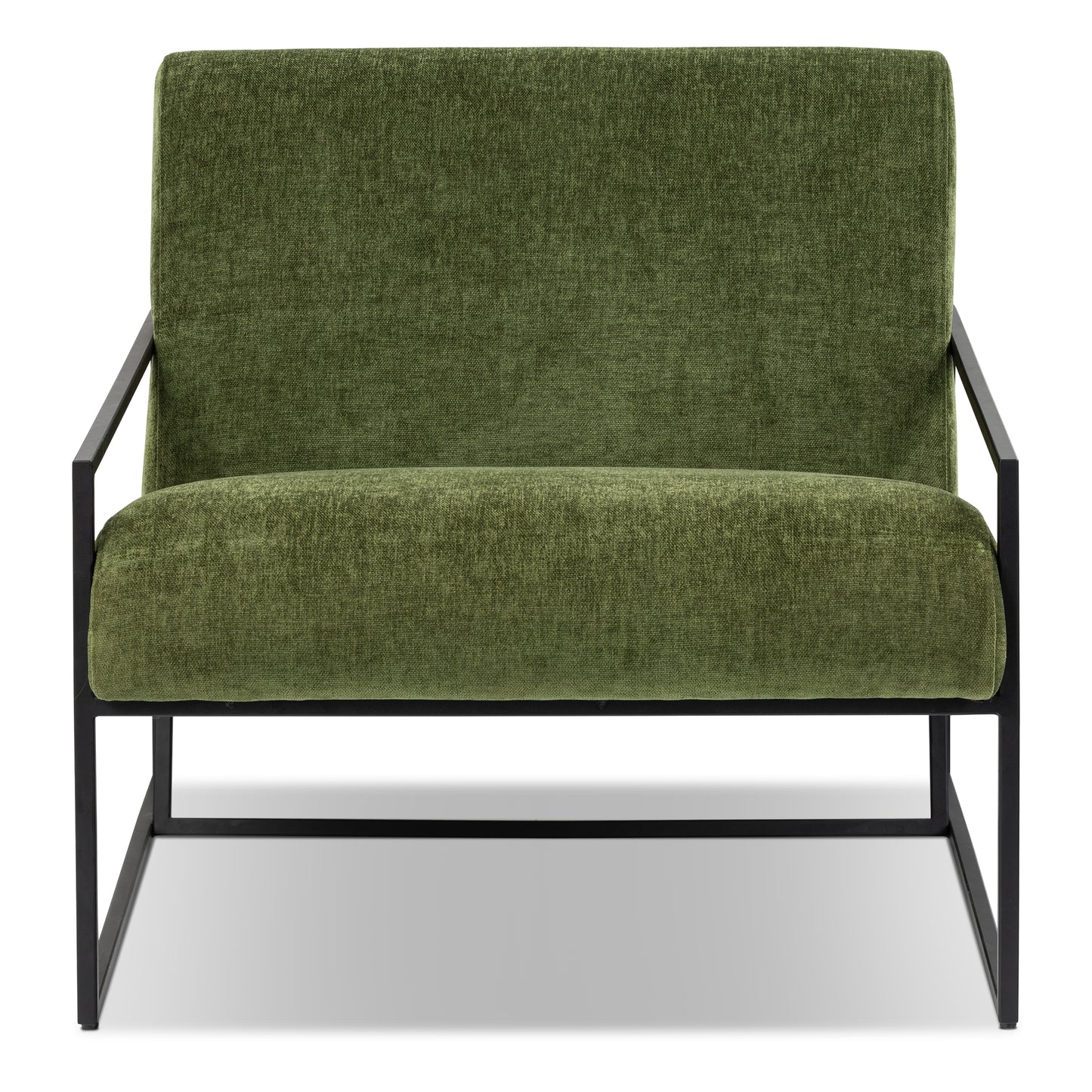 Bo Fabric Lounge Chair | Distressed Green