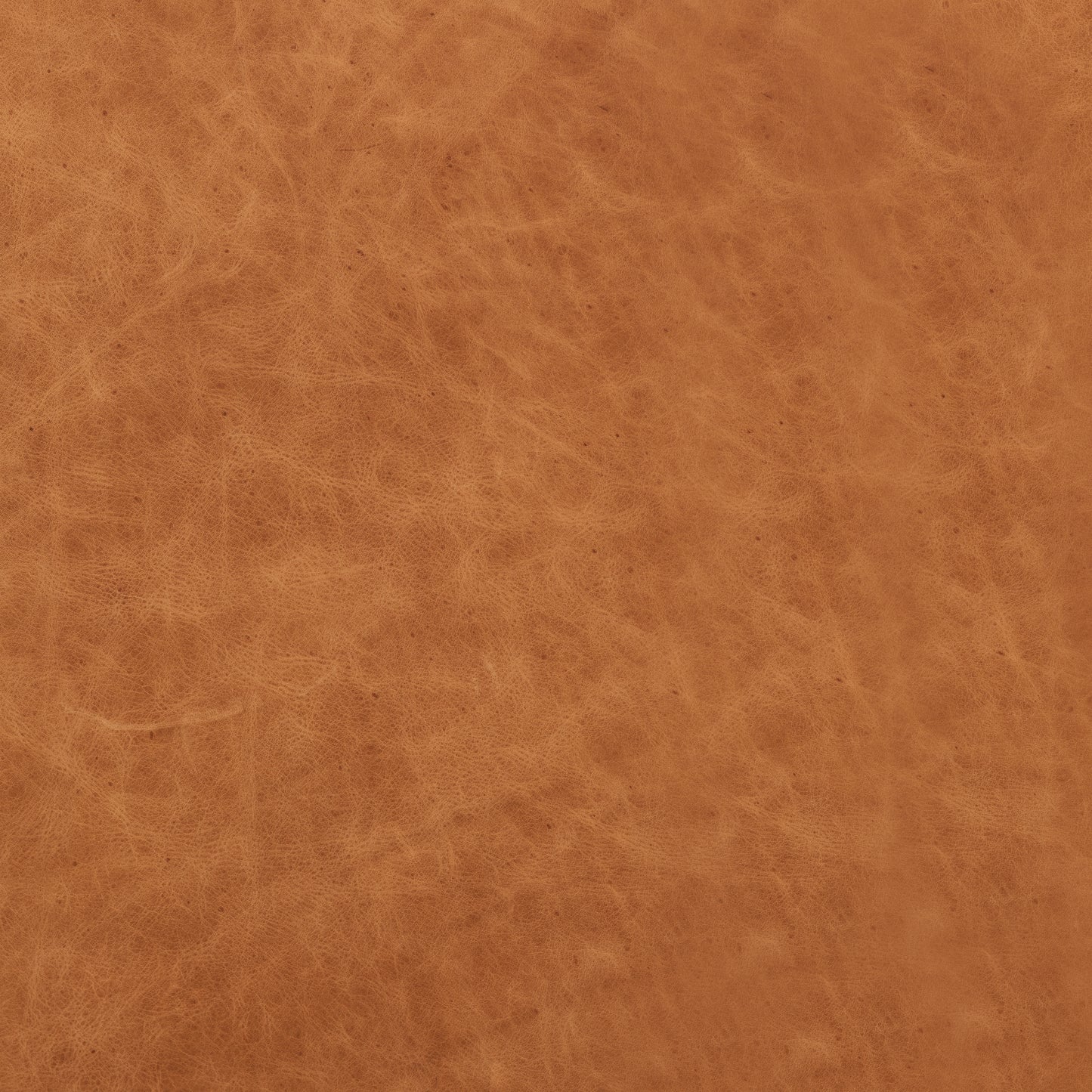 Essex Leather Ottoman | Cognac Tan