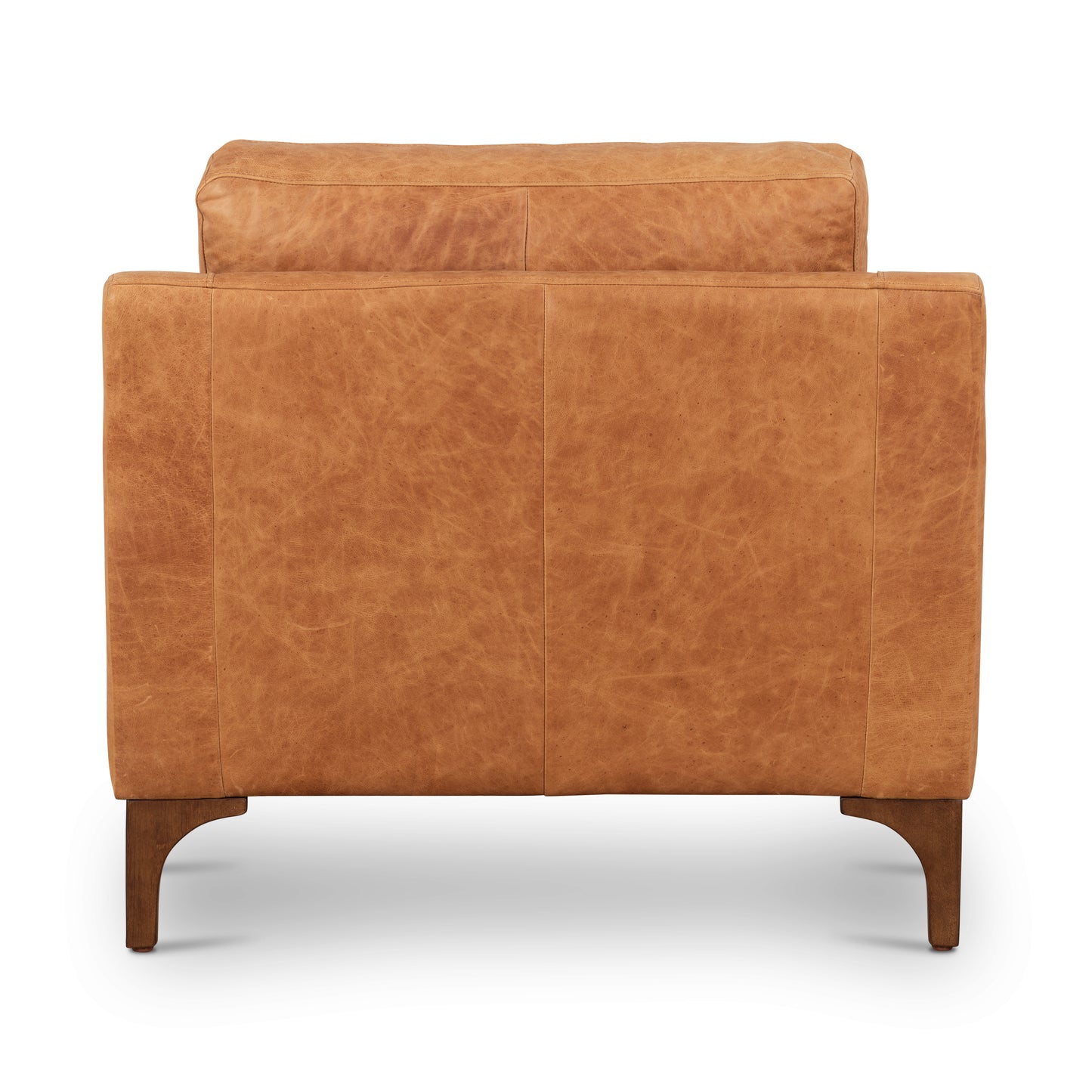 Sorrento Leather Lounge Chair | Cognac Tan