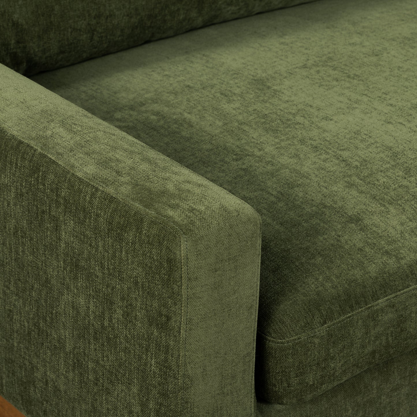 Zyon Velvet Sofa | Distressed Green
