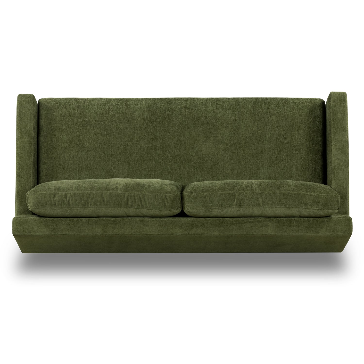 Zyon Velvet Sofa | Distressed Green 