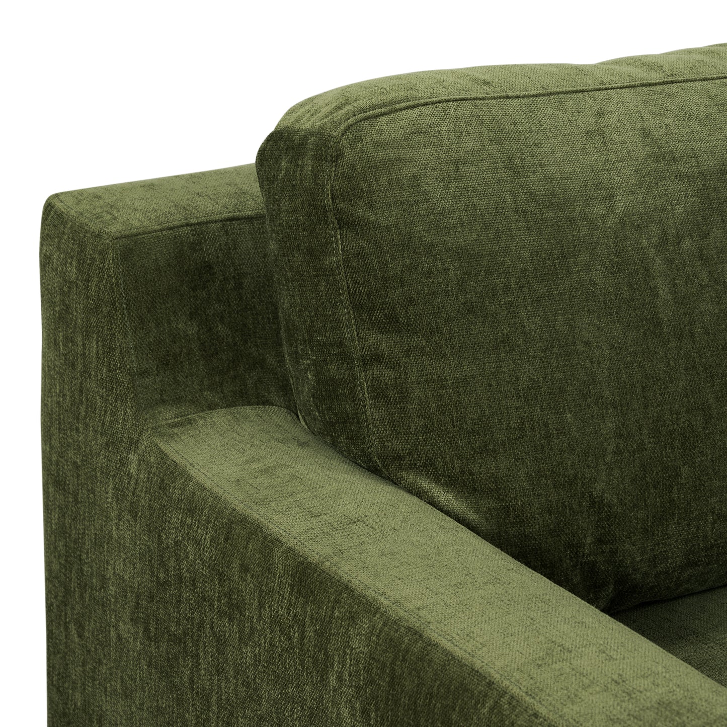 Zyon Velvet Sofa | Distressed Green
