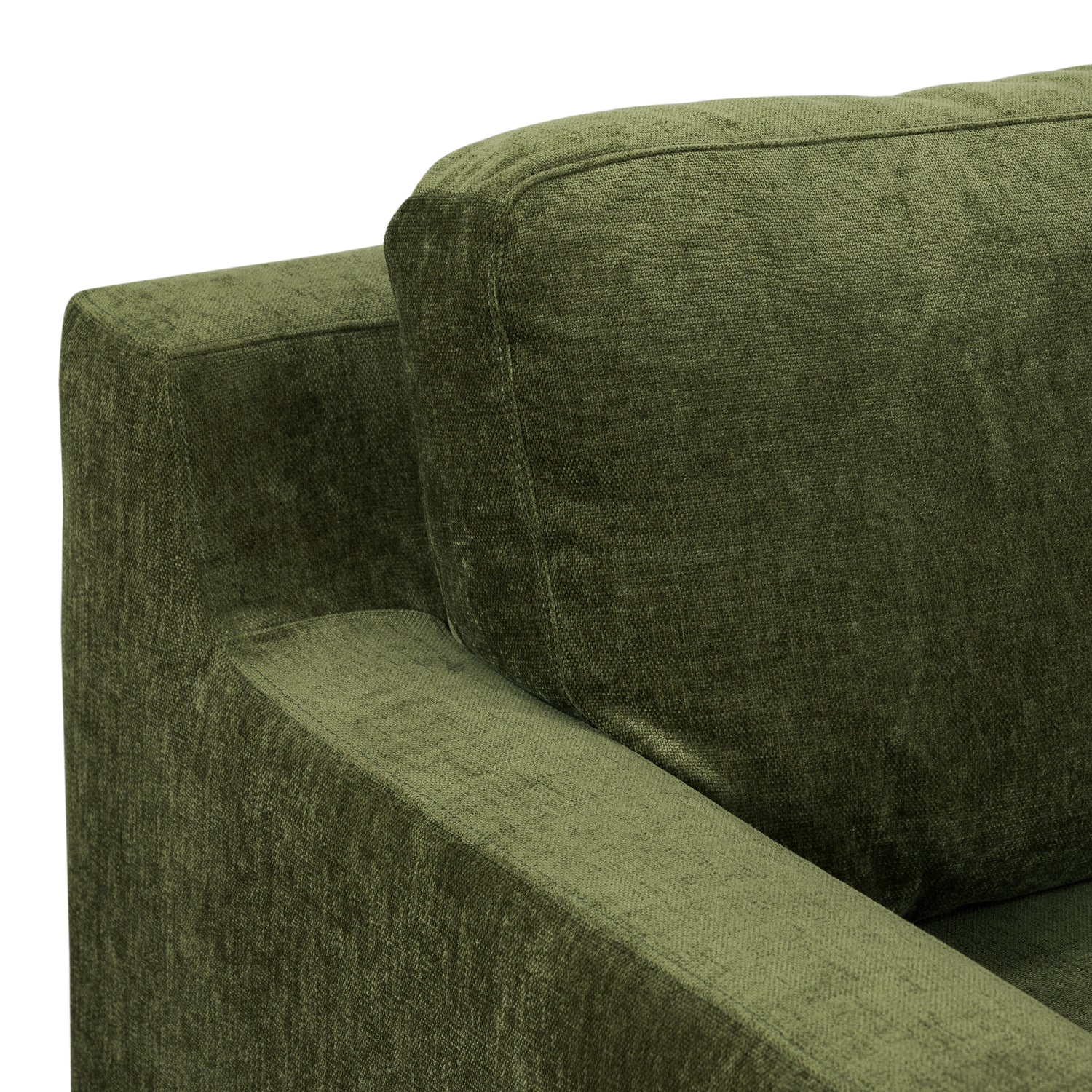Zyon Velvet Sofa | Distressed Green 