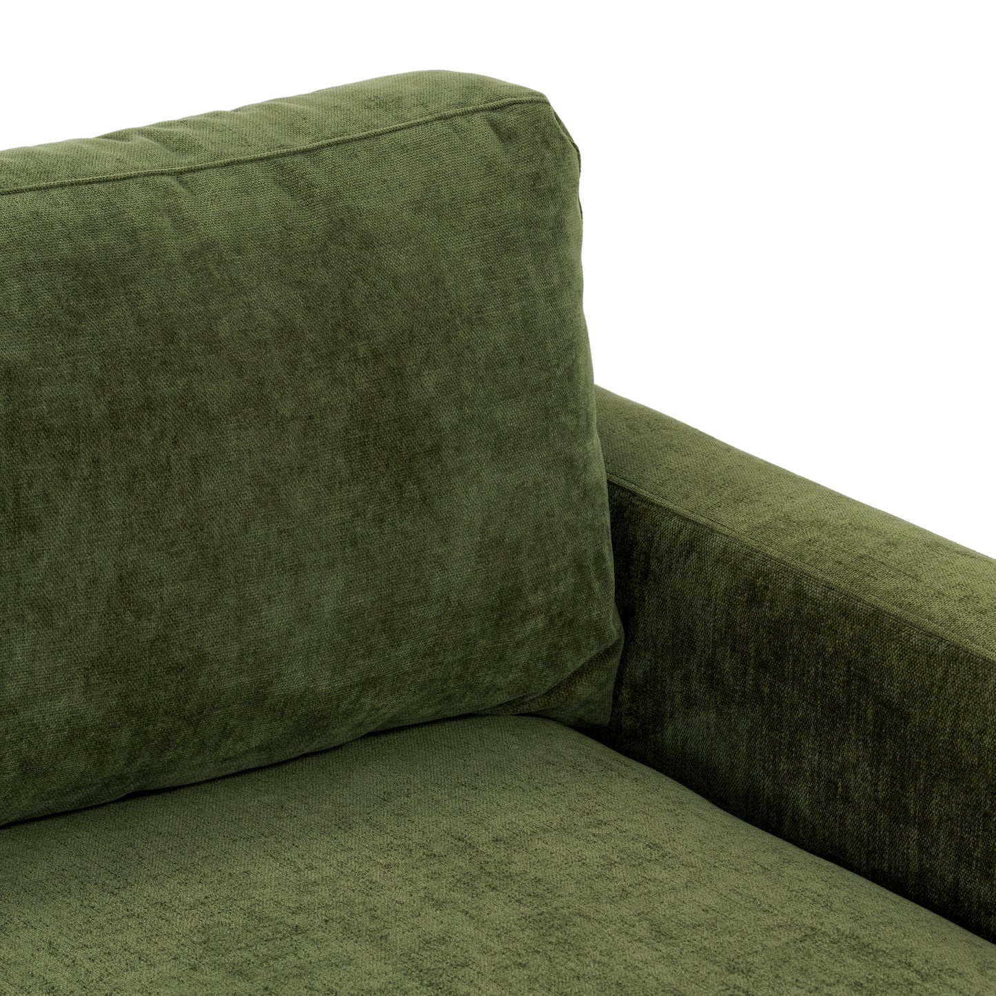 Zyon Velvet Sofa | Distressed Green