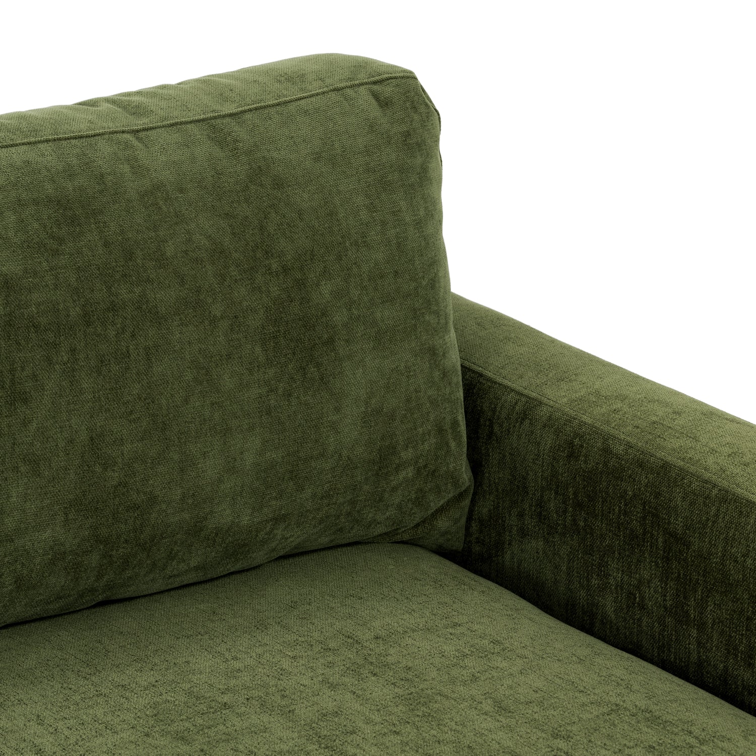 Zyon Velvet Sofa | Distressed Green 