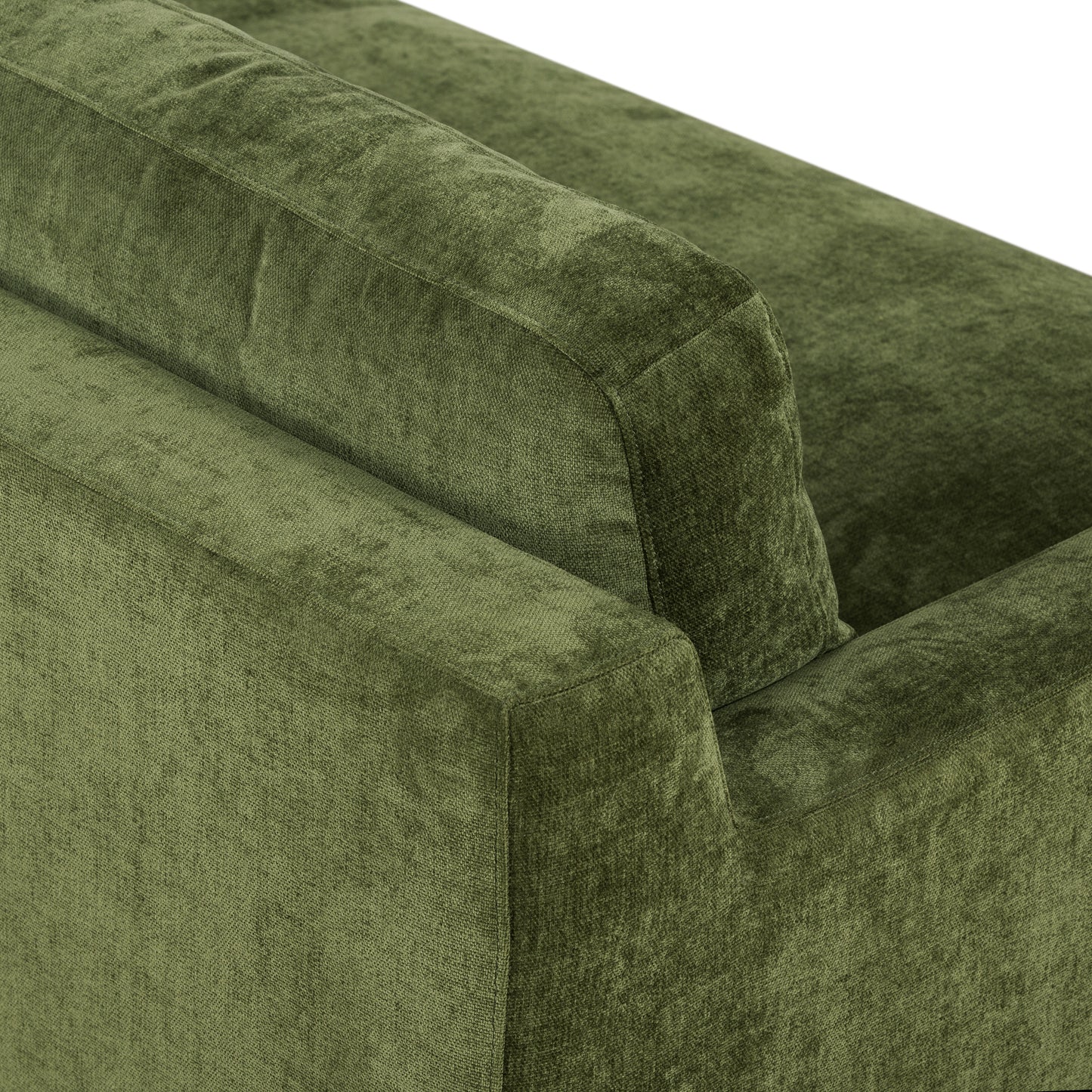 Zyon Velvet Sofa | Distressed Green
