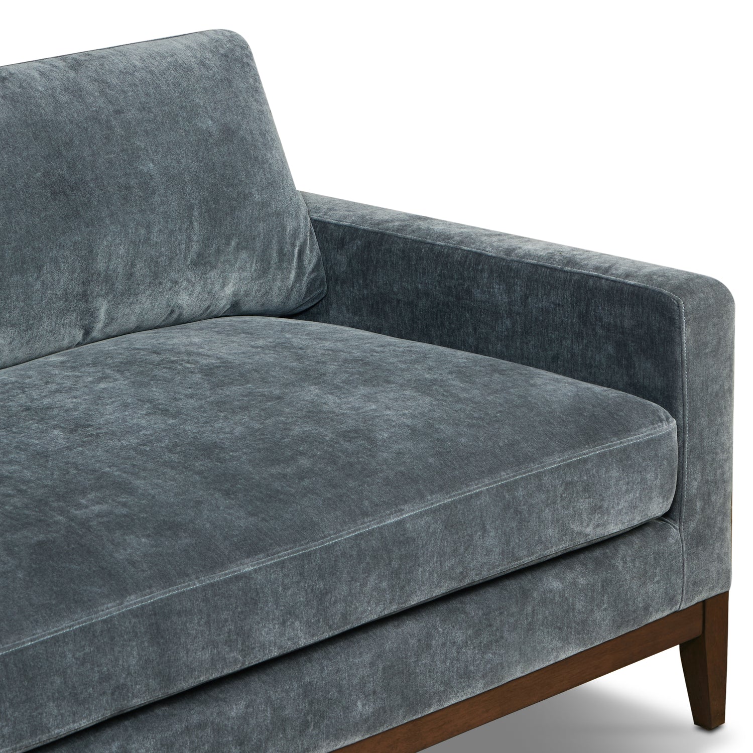 Zyon Velvet Sofa | Boreal Blue 