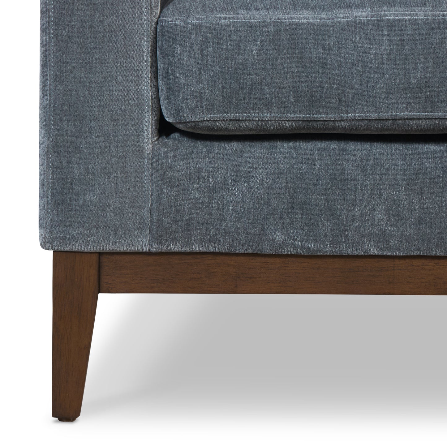 Zyon Velvet Sofa | Boreal Blue