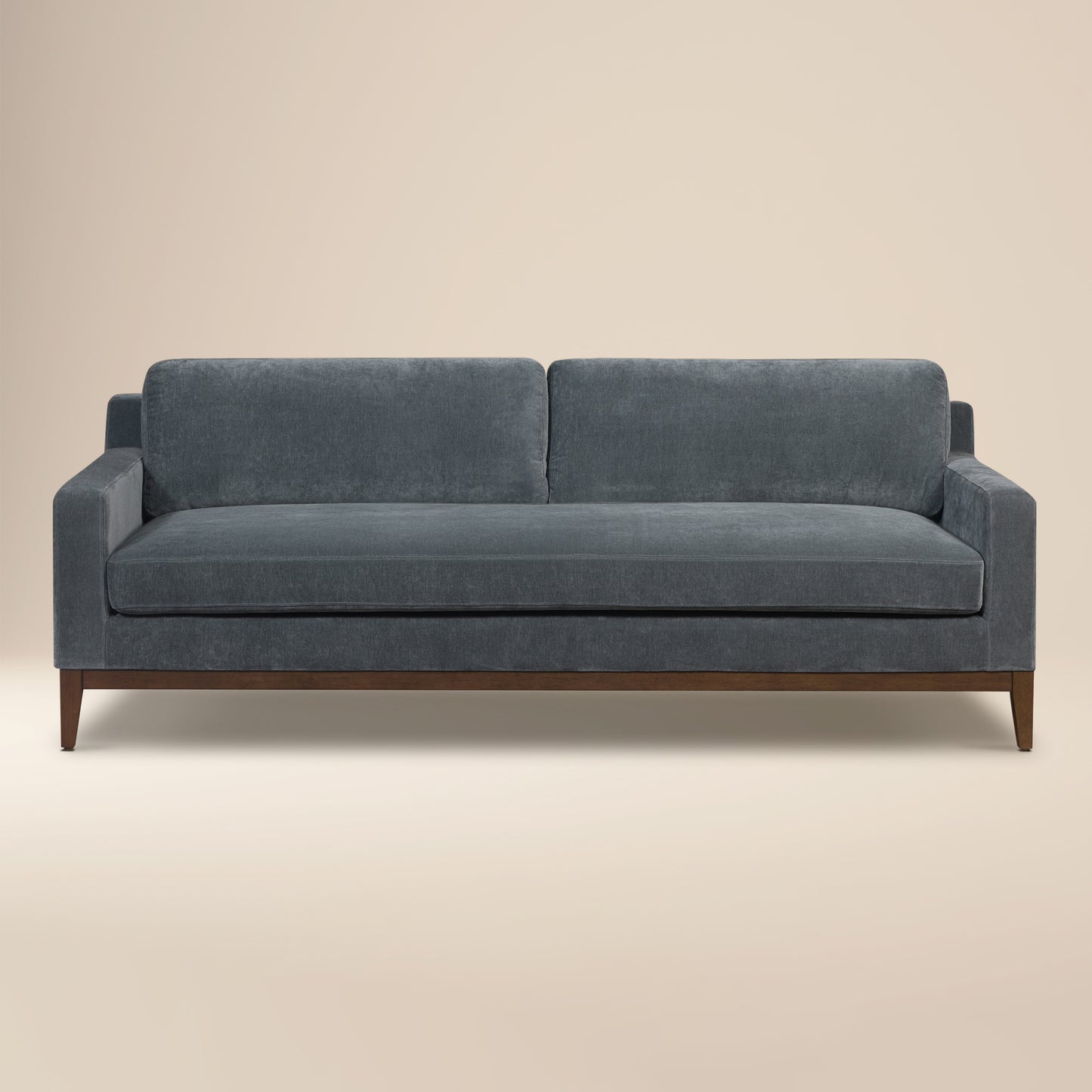 Zyon Velvet Sofa | Boreal Blue