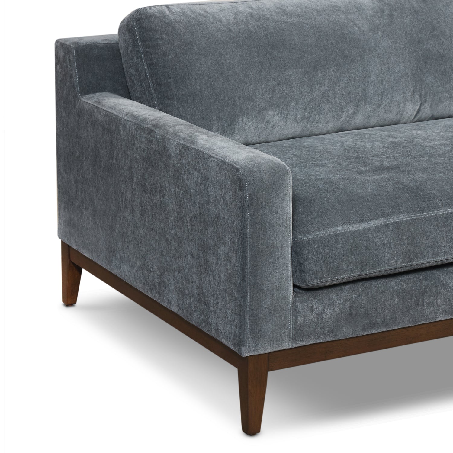 Zyon Velvet Sofa | Boreal Blue 