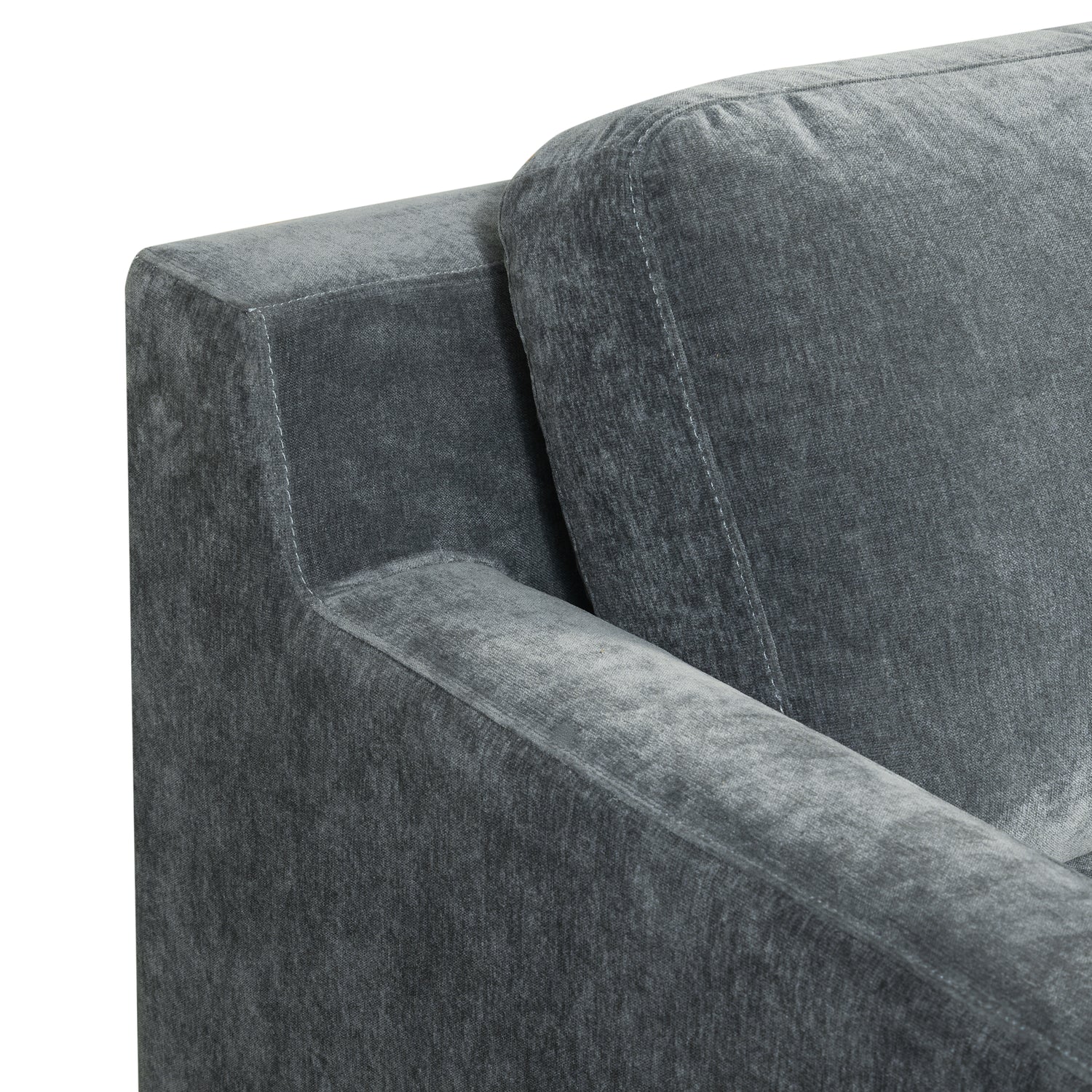 Zyon Velvet Sofa | Boreal Blue 