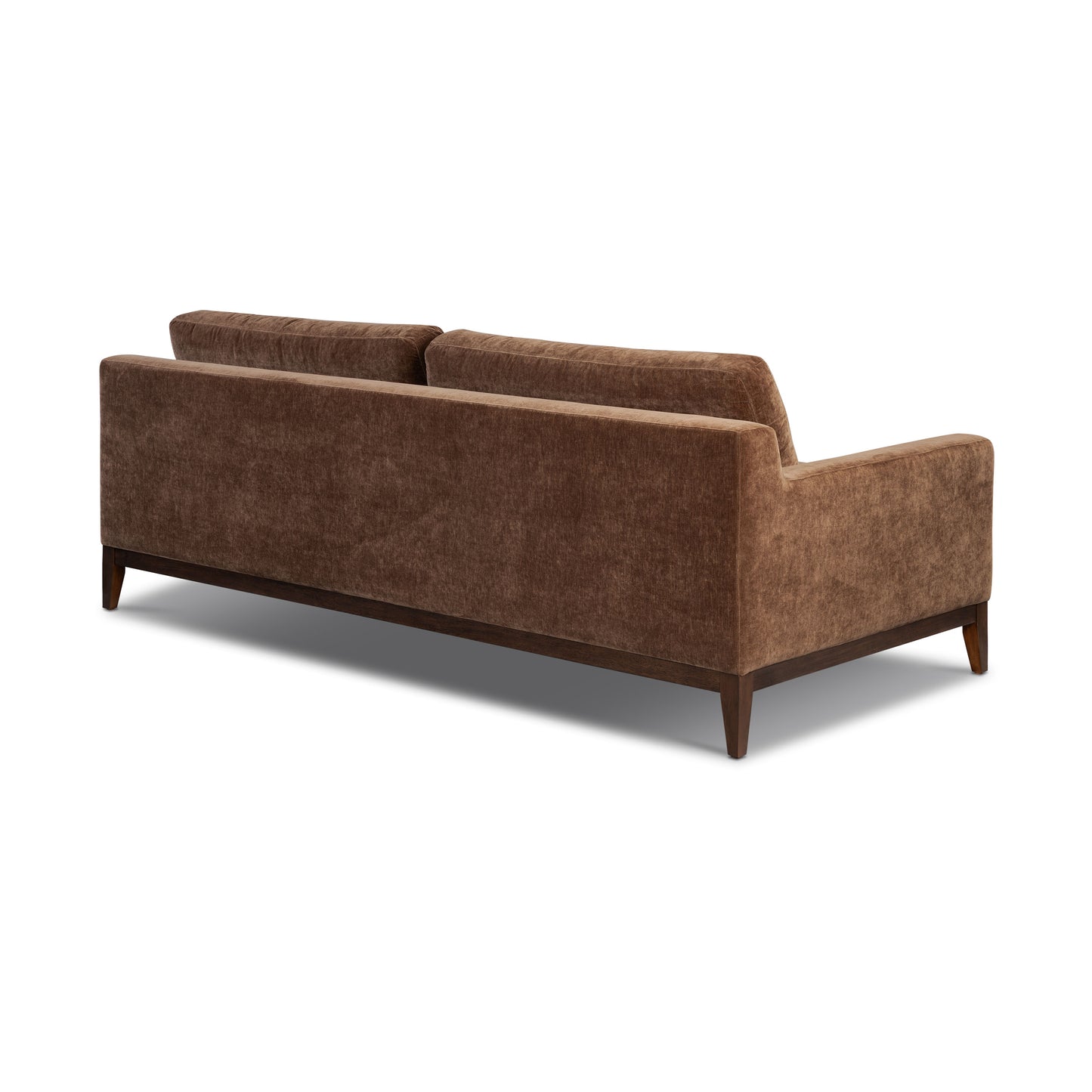 Zyon Velvet Sofa | Bronzer Brown