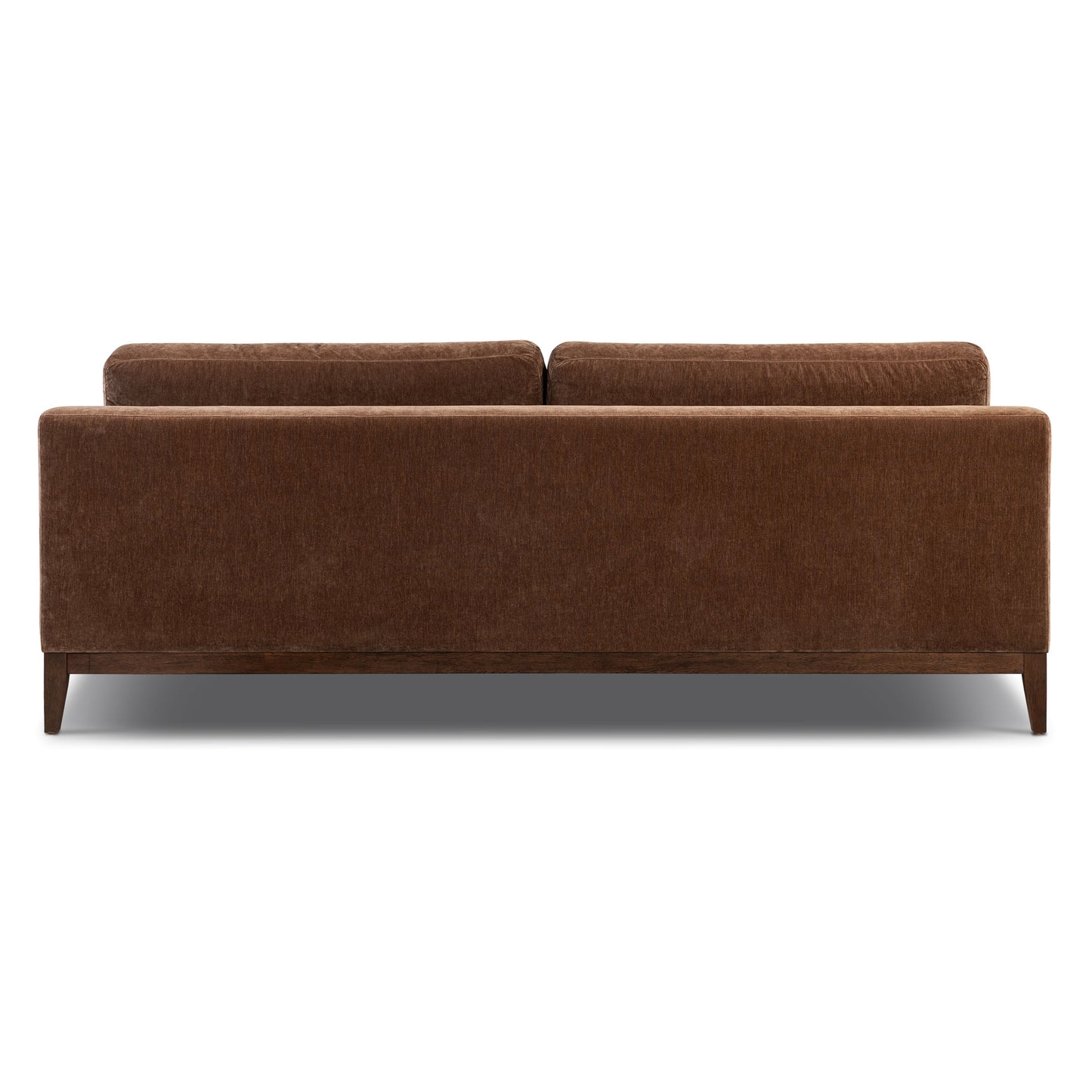 Zyon Velvet Sofa | Bronzer Brown